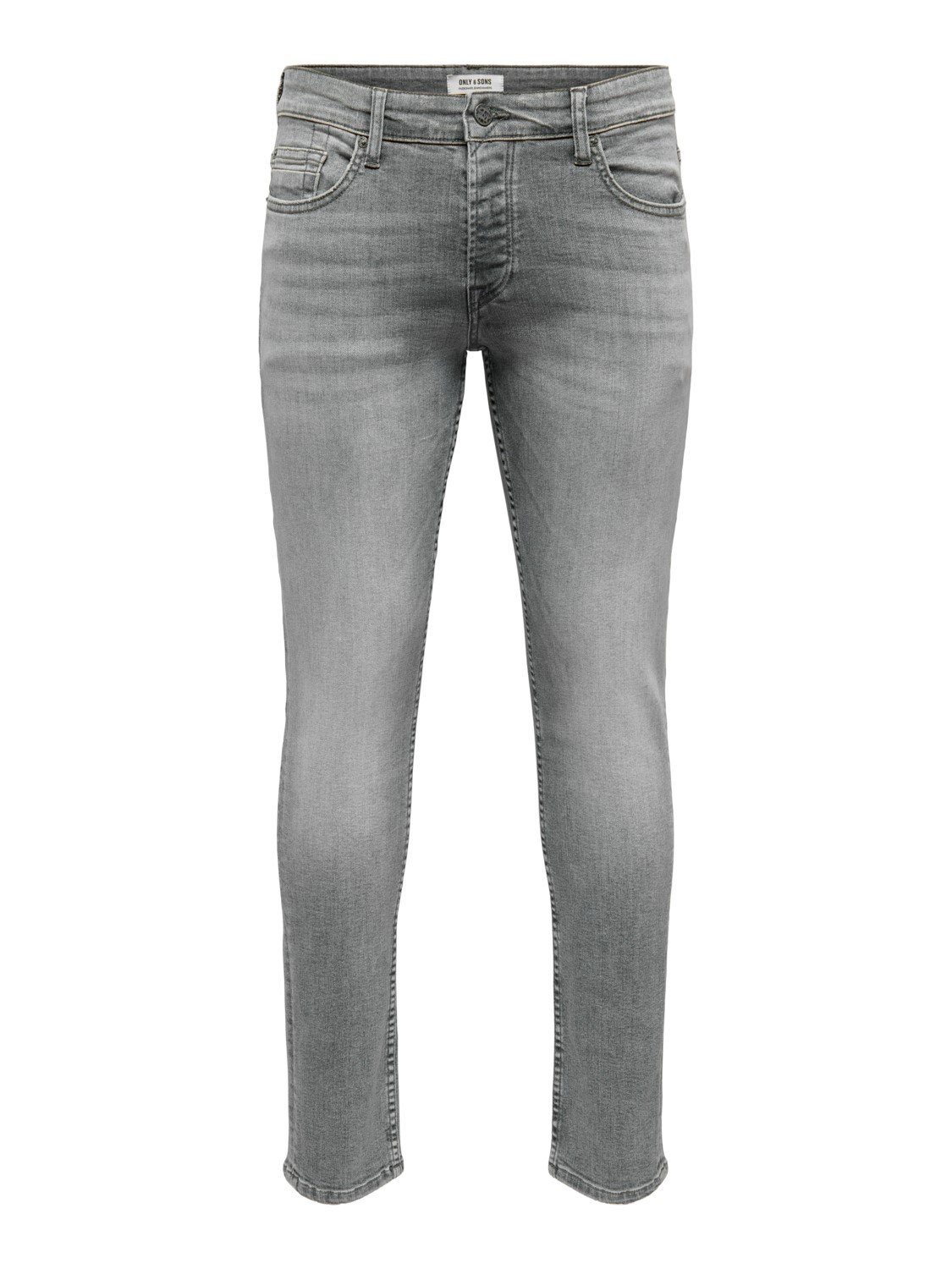 ONLY & SONS SLIM 3227 Slim-fit-Jeans mit GREY ONSLOOM Stretch