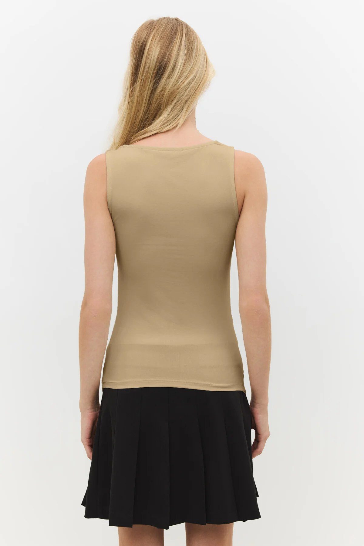 No Matter What T-Shirt Basic-Tanktop mit eckigem Ausschnitt und breiten Trägern