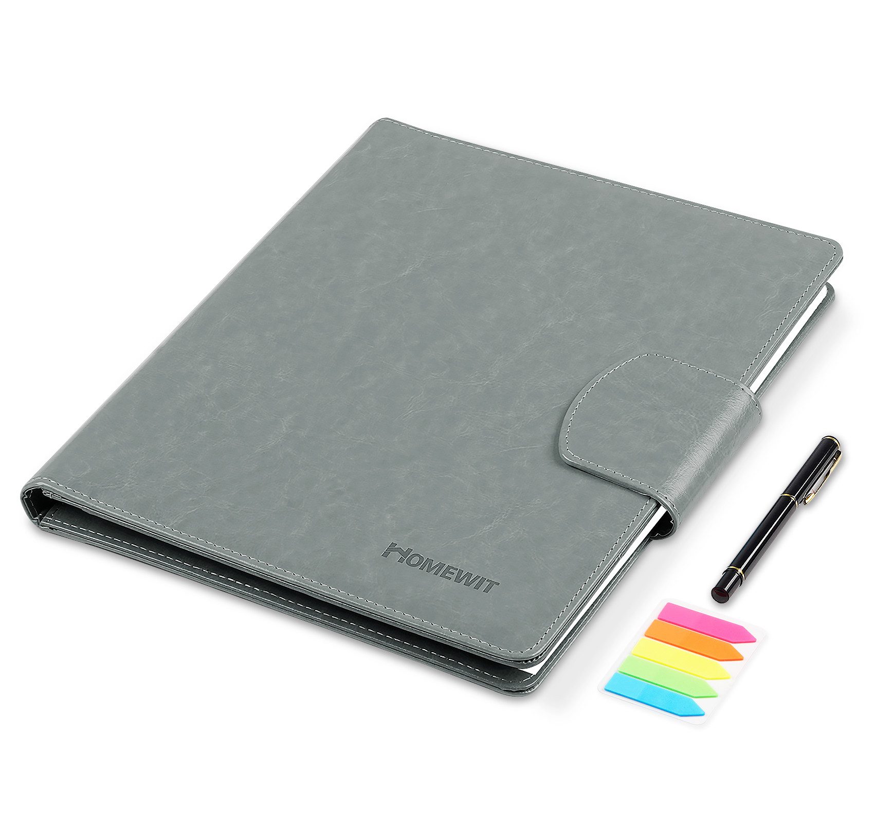 ElitVita Konferenzmappe Schreibmappe A4, Leder, mit Magnetverschluss Papier günstig online kaufen