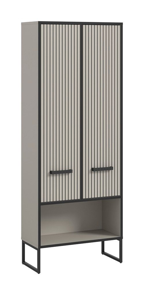 xonox.home Hochschrank Hochschrank breit Bagno, Kaschmir (1-St) Badmöbel, Badkombination