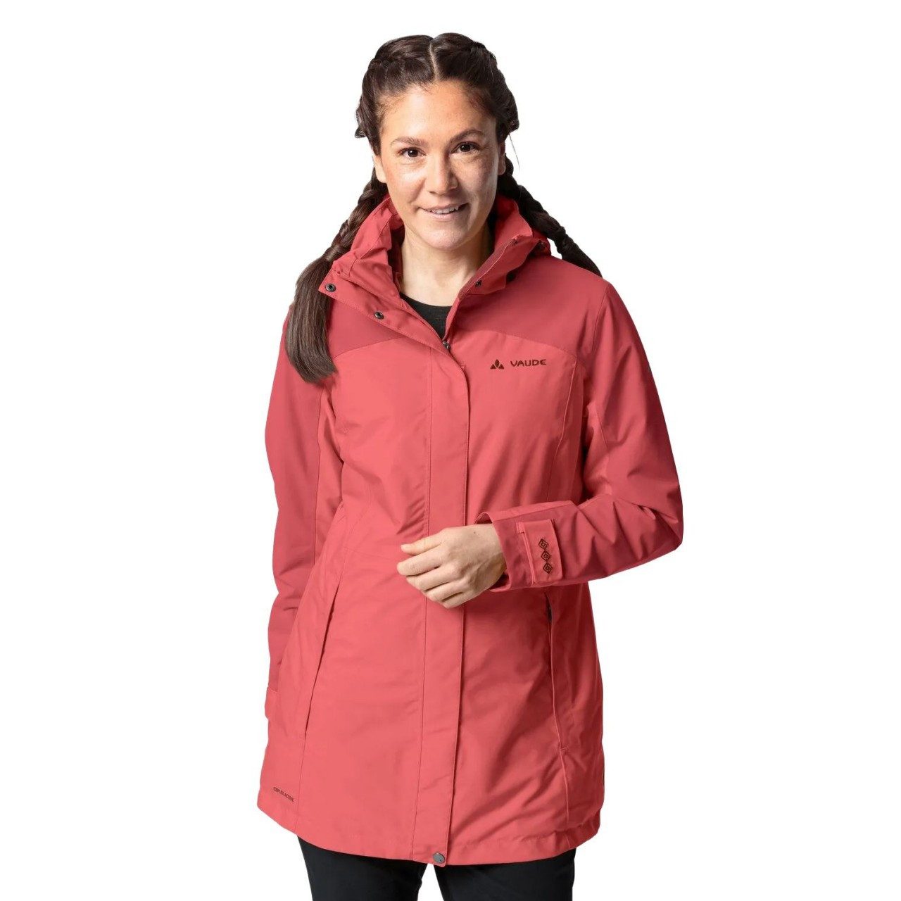 VAUDE Winterjacke Skomer II Parka, rot