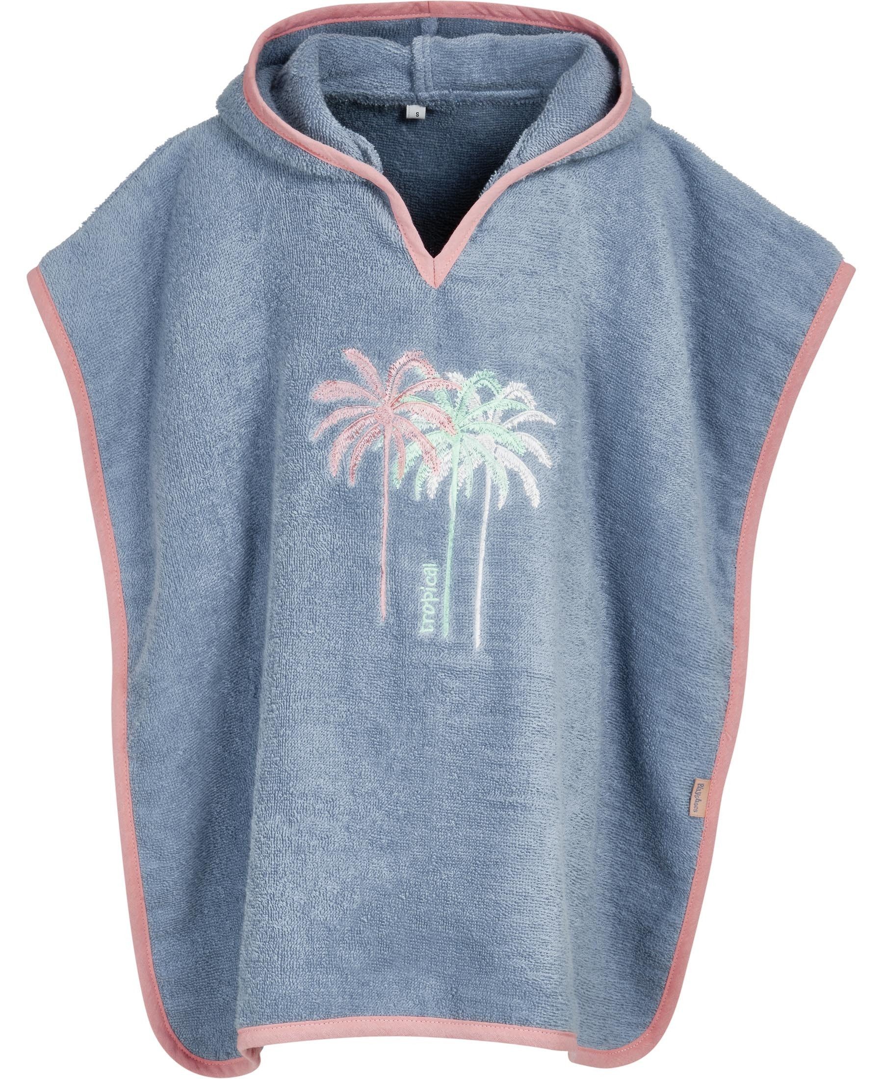 Playshoes Badeponcho Frottee-Poncho Palmen