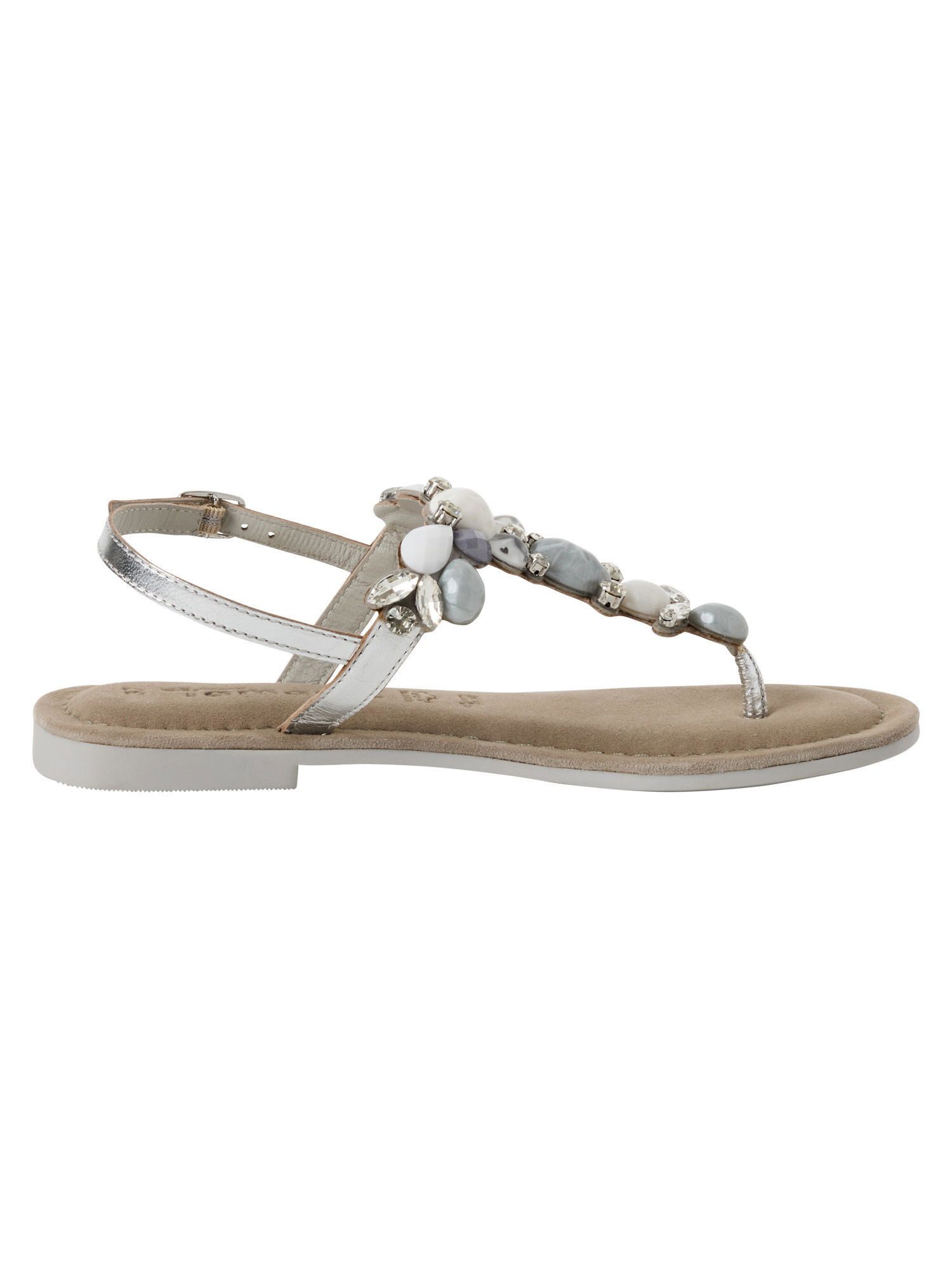 Tamaris TOUCH-IT mit Blockabsatz kein Absatz 1-28163-42 T-Strap-Sandale TOUCH-IT