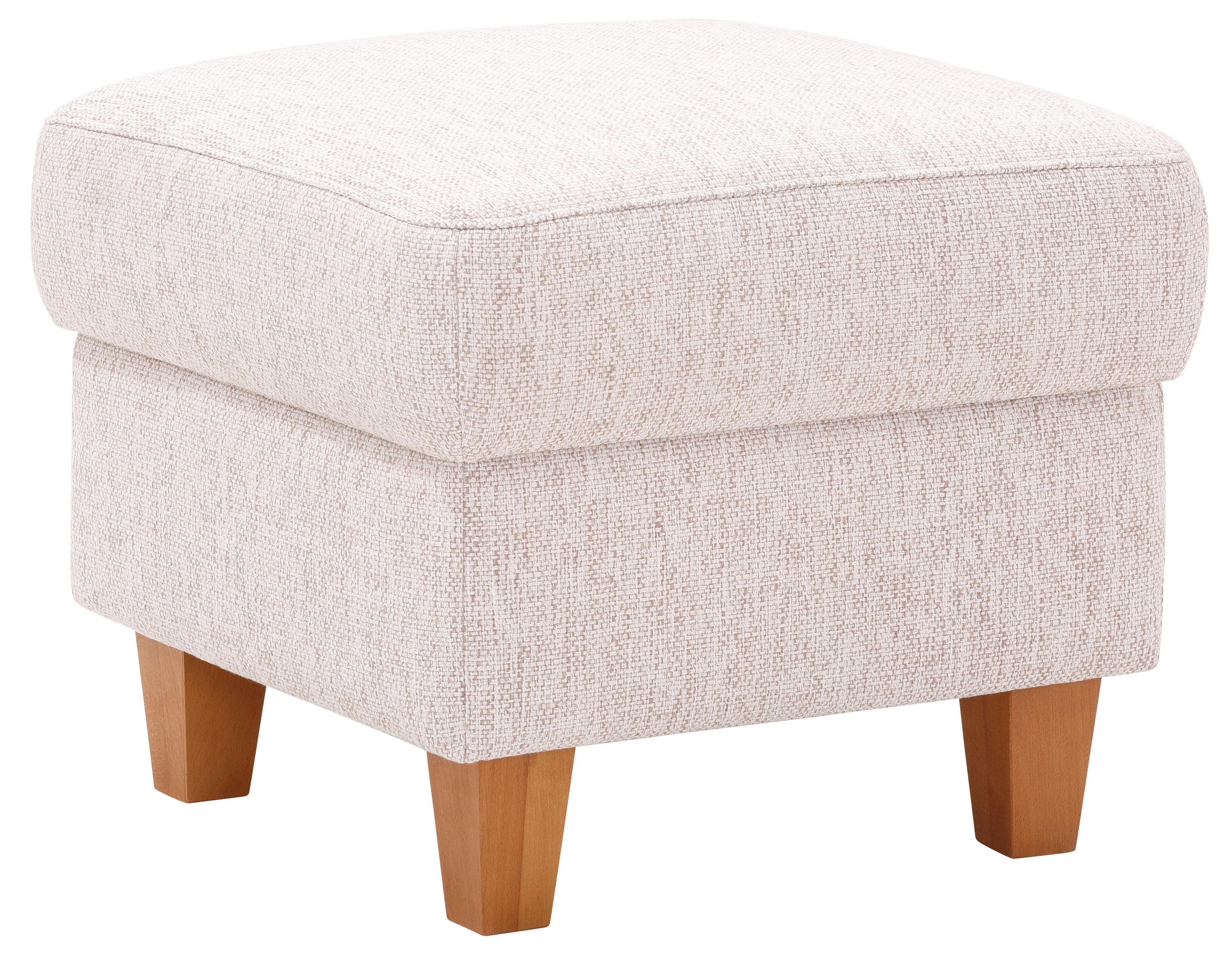 Home affaire Polsterhocker Palmera, B: 58 cm, mit Stauraum, Federkern