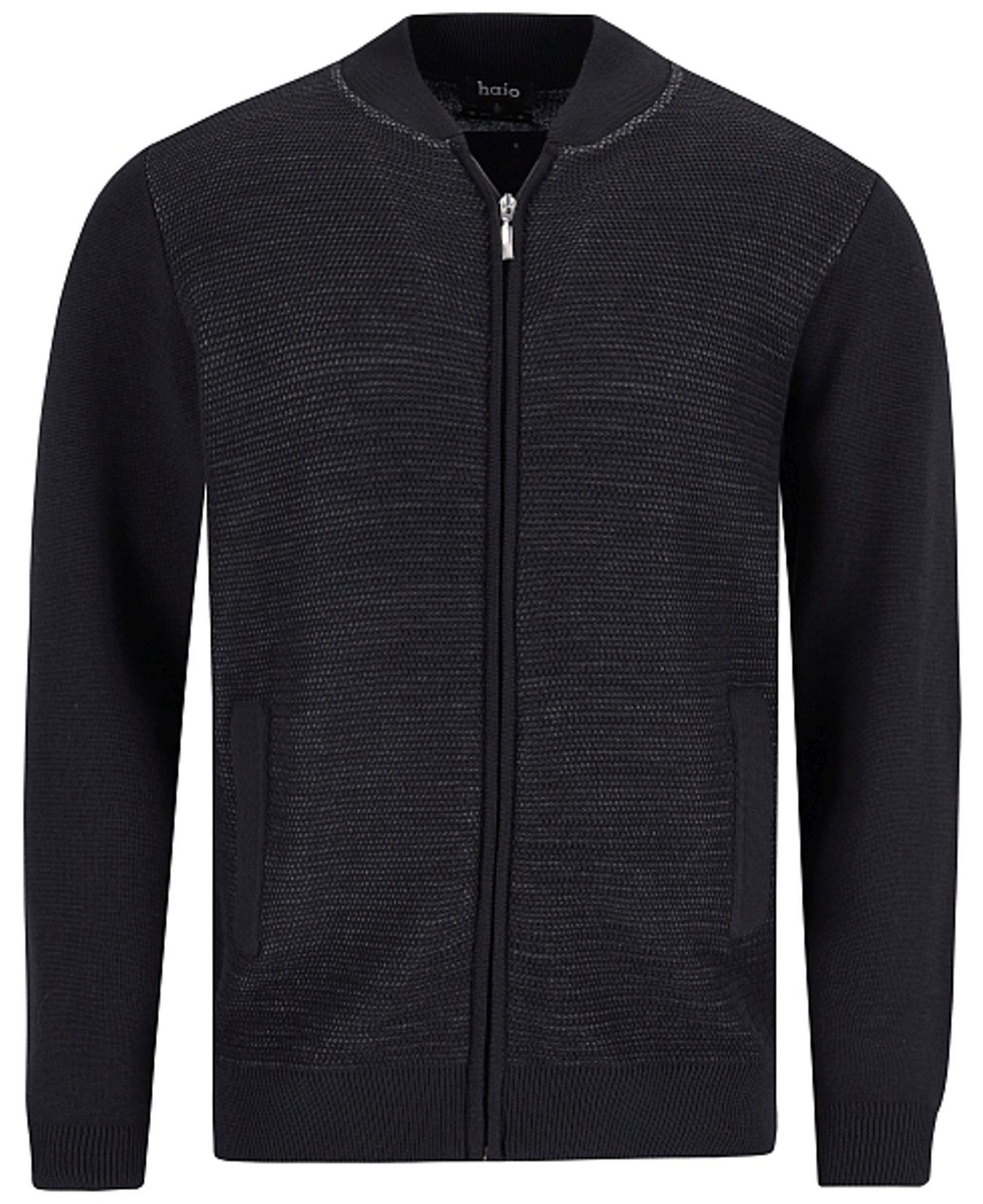 Hajo Strickjacke Herren Jacke mit Reißverschluss günstig online kaufen