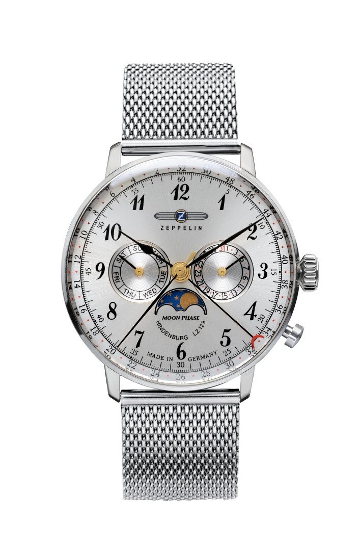 Multifunktionsuhr LZ 129 Hindenburg Moonphase 7036M-1