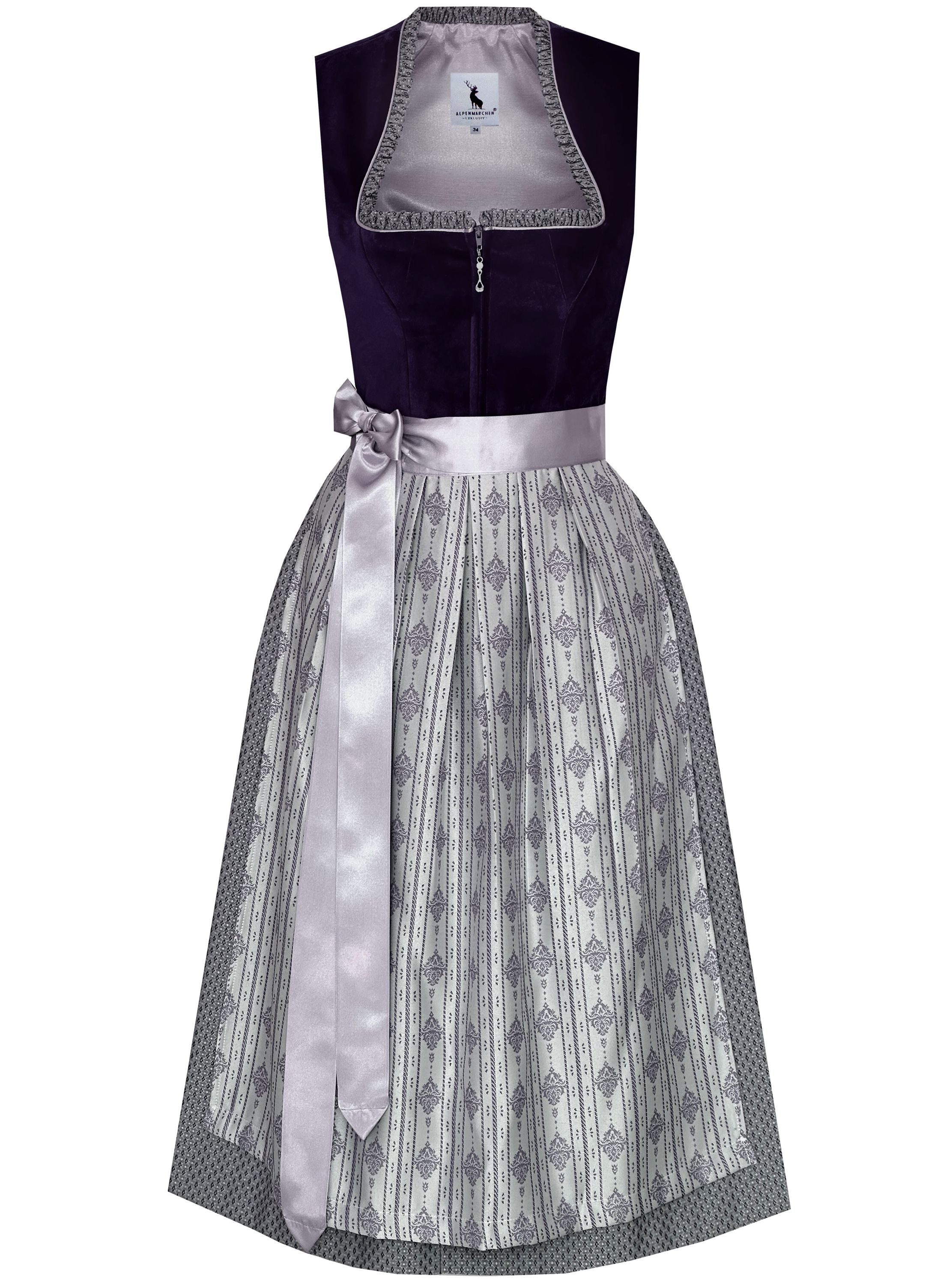 Alpenmärchen Dirndl Langes Dirndl Lorena in günstig online kaufen
