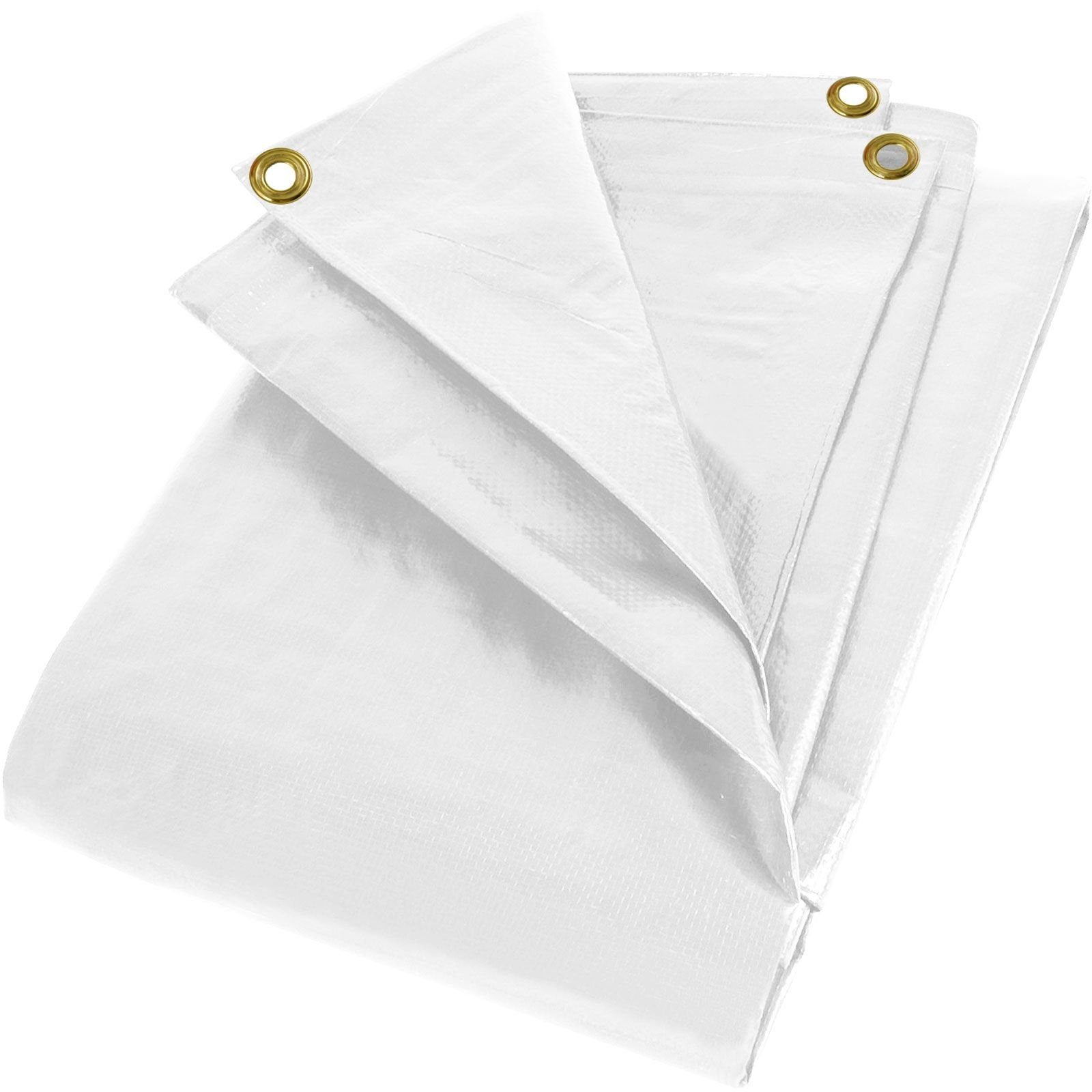 Zill Schutzplane Gewebeplane weiß 280g, m² Typ 440000 (1 STück)