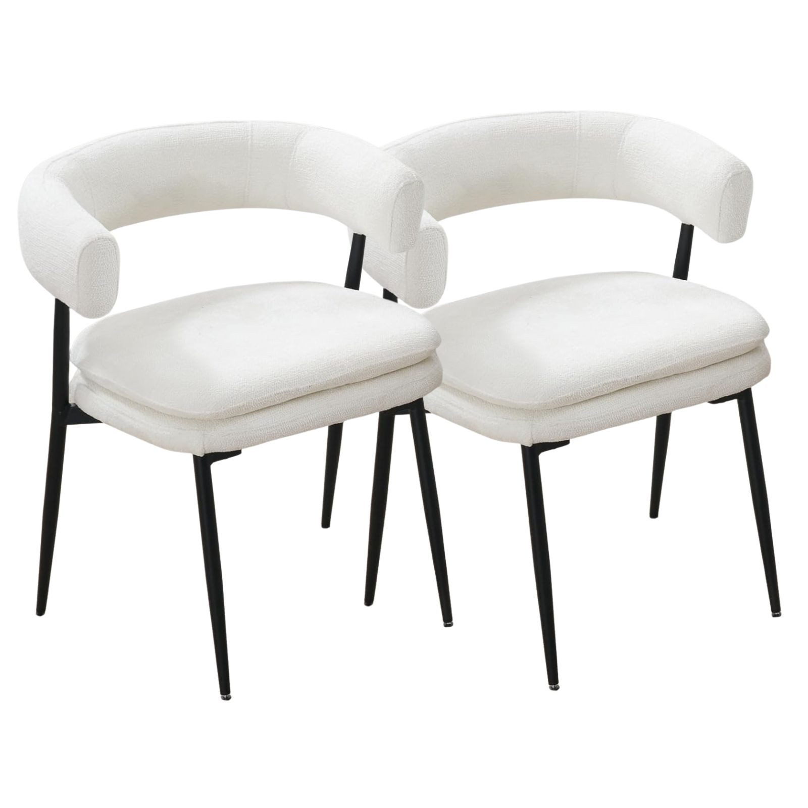 CHAIRUS Esszimmerstuhl 2er Set Chenille-Polsterstühle für günstig online kaufen