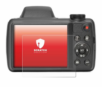 upscreen Schutzfolie für Kodak Pixpro AZ528, Displayschutzfolie, Folie klar Anti-Scratch Anti-Fingerprint