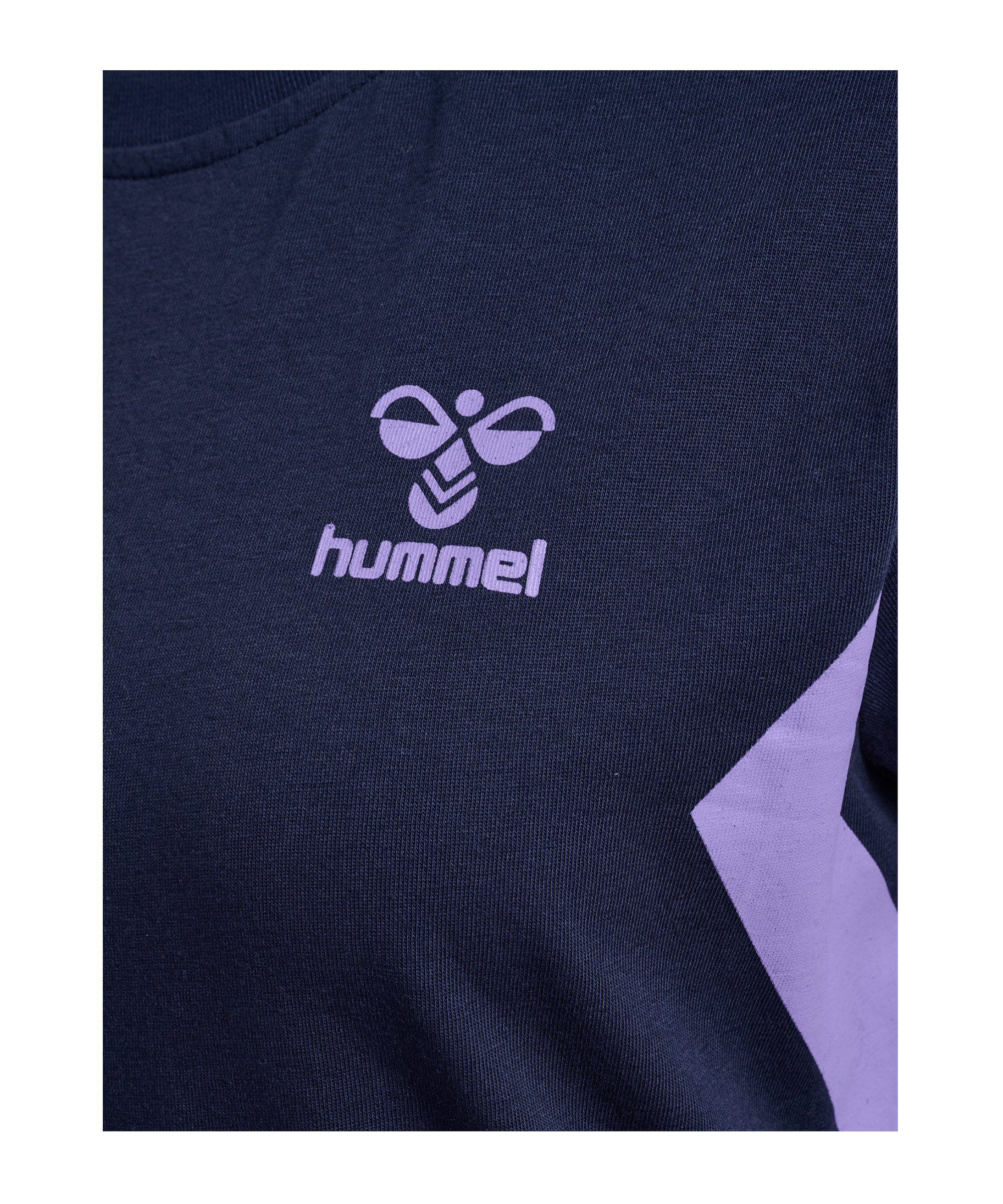 T-Shirt Blau Damen default T-Shirt hummel hmlSTALTIC