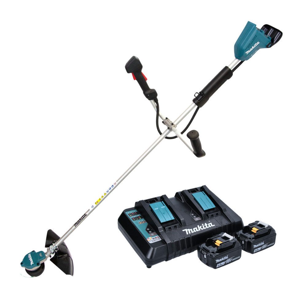 Makita Akku-Rasentrimmer DUR 368 APM Akku Freischneider 36 V (2 x 18 V) Zweihandgriff