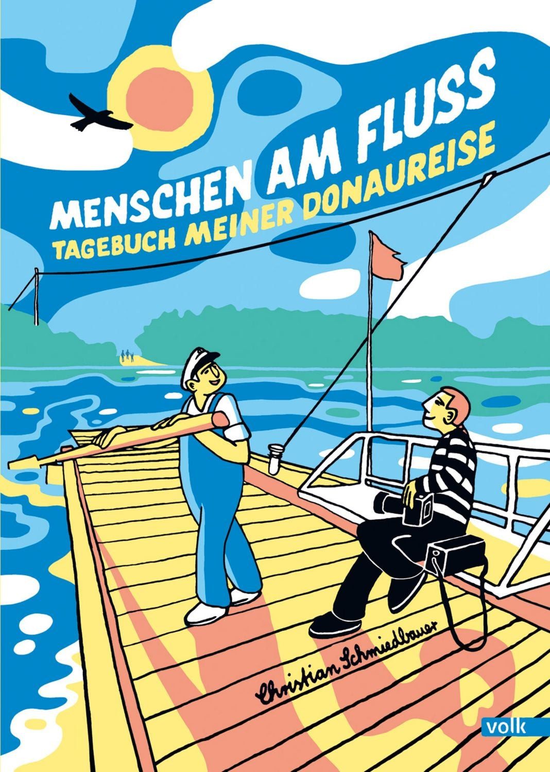 Menschen am Fluss / Christian Schmiedbauer