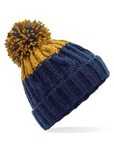 Goodman Design Bommelmütze »Winter Mütze Pudelmütze Beanie Strickmütze« Hochwertiges Thermalband aus Shearling für zusätzliche Wärme