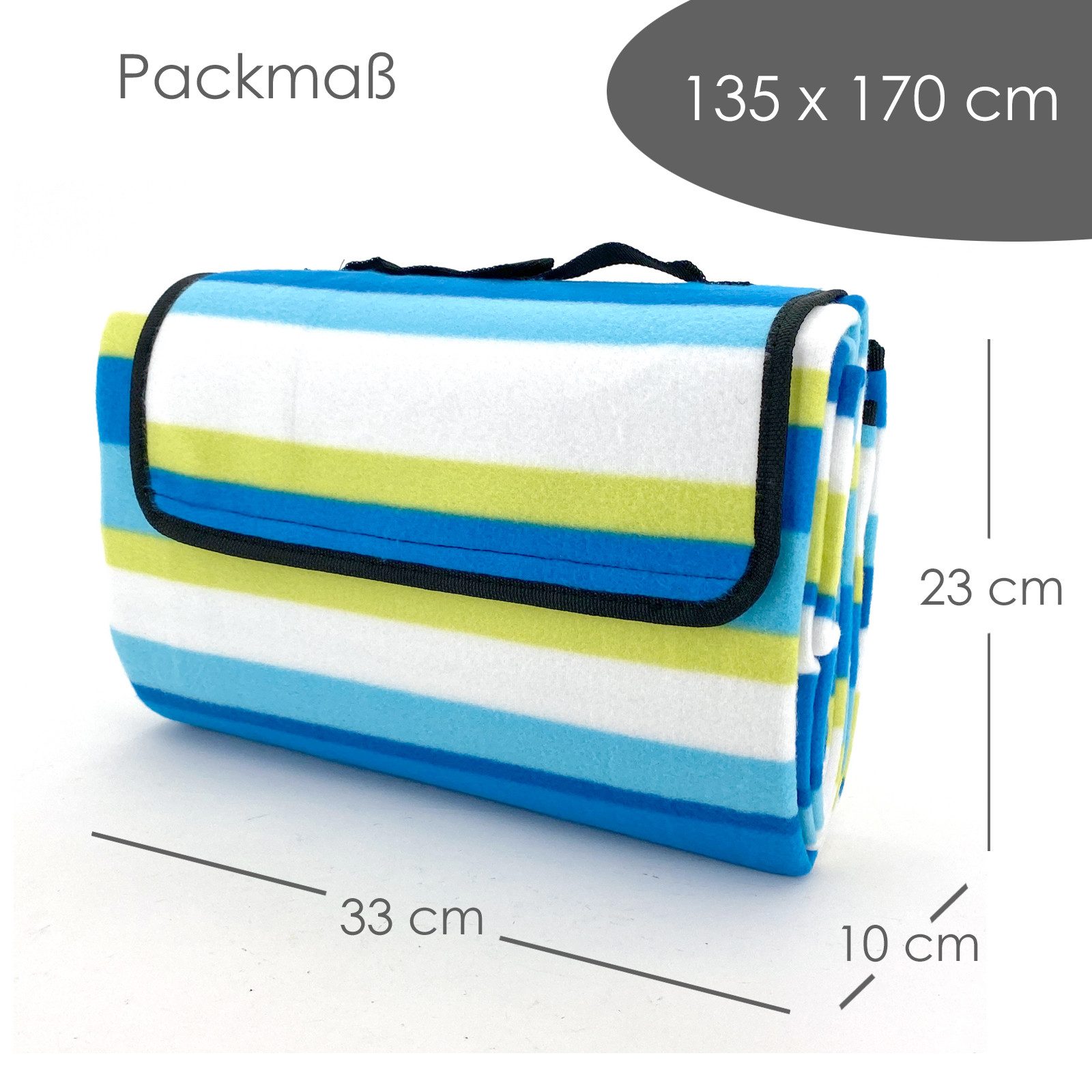 Picknickdecke Outdoor Strandmatte Isomatte Campingdecke waschbar, günstig online kaufen
