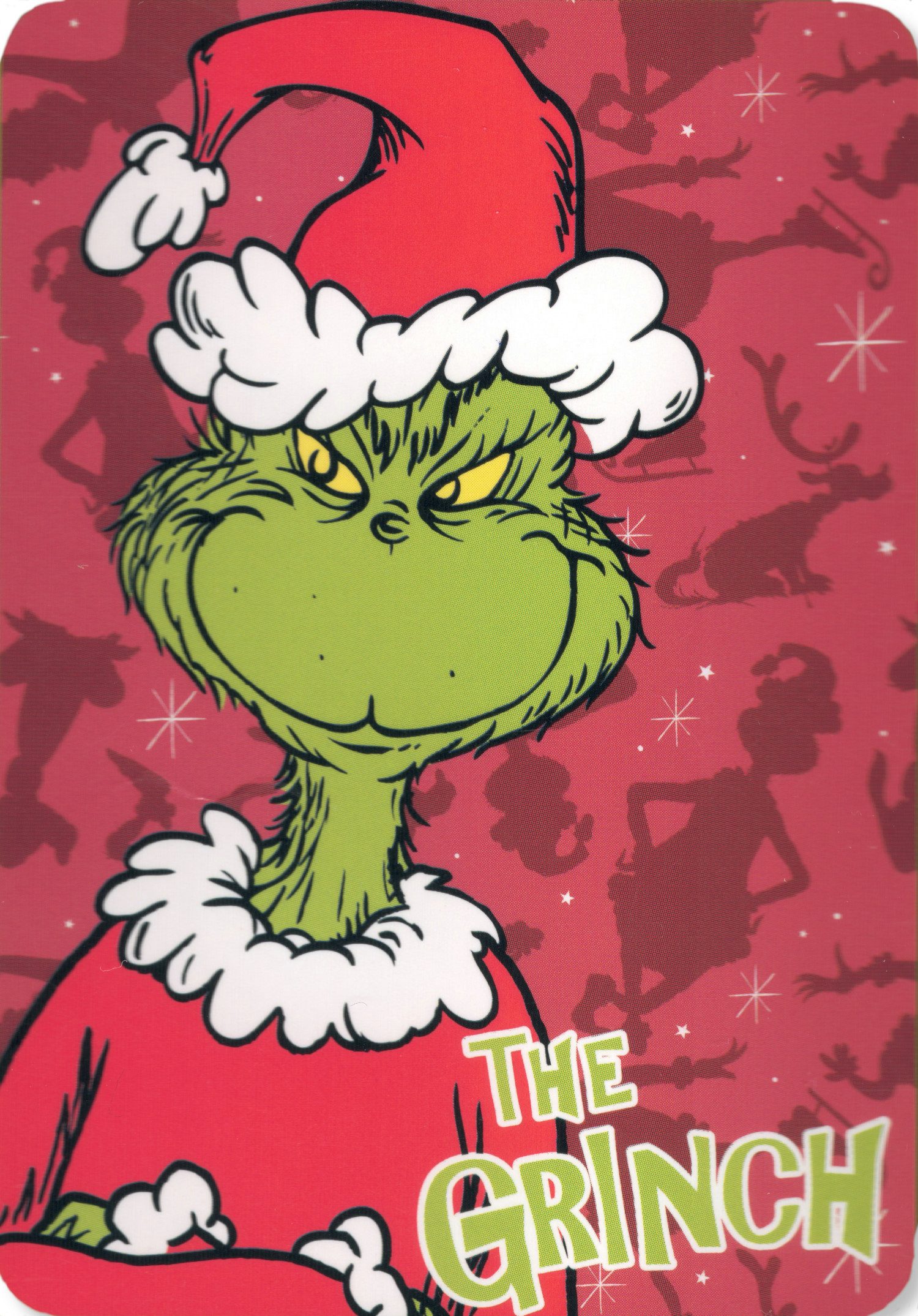 Wohndecke The Grinch Fleecedecke Polar Kuscheldecke 100 x 140 cm, The Grinch