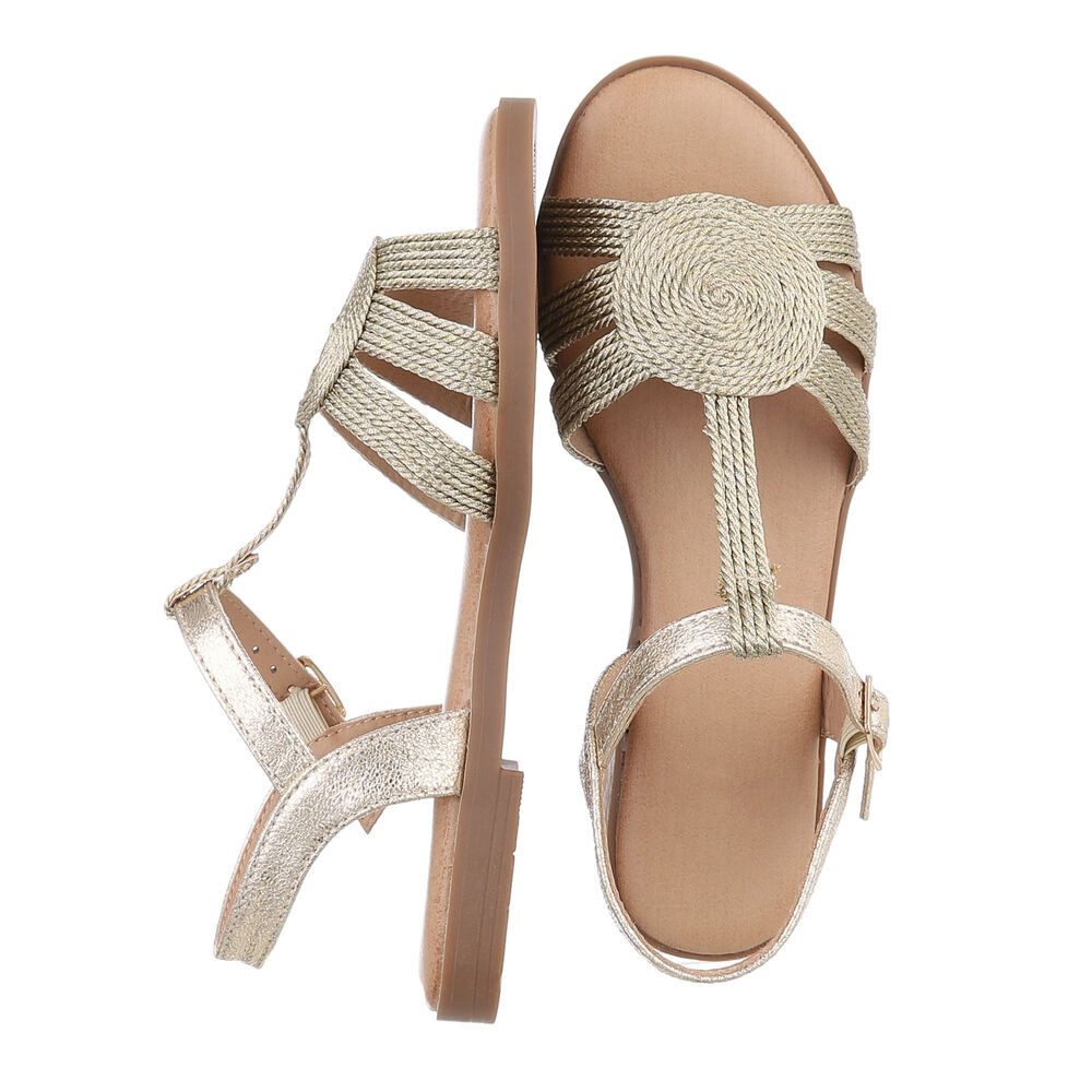 Ital-Design Damen Freizeit Riemchensandalette (86706436) Blockabsatz günstig online kaufen