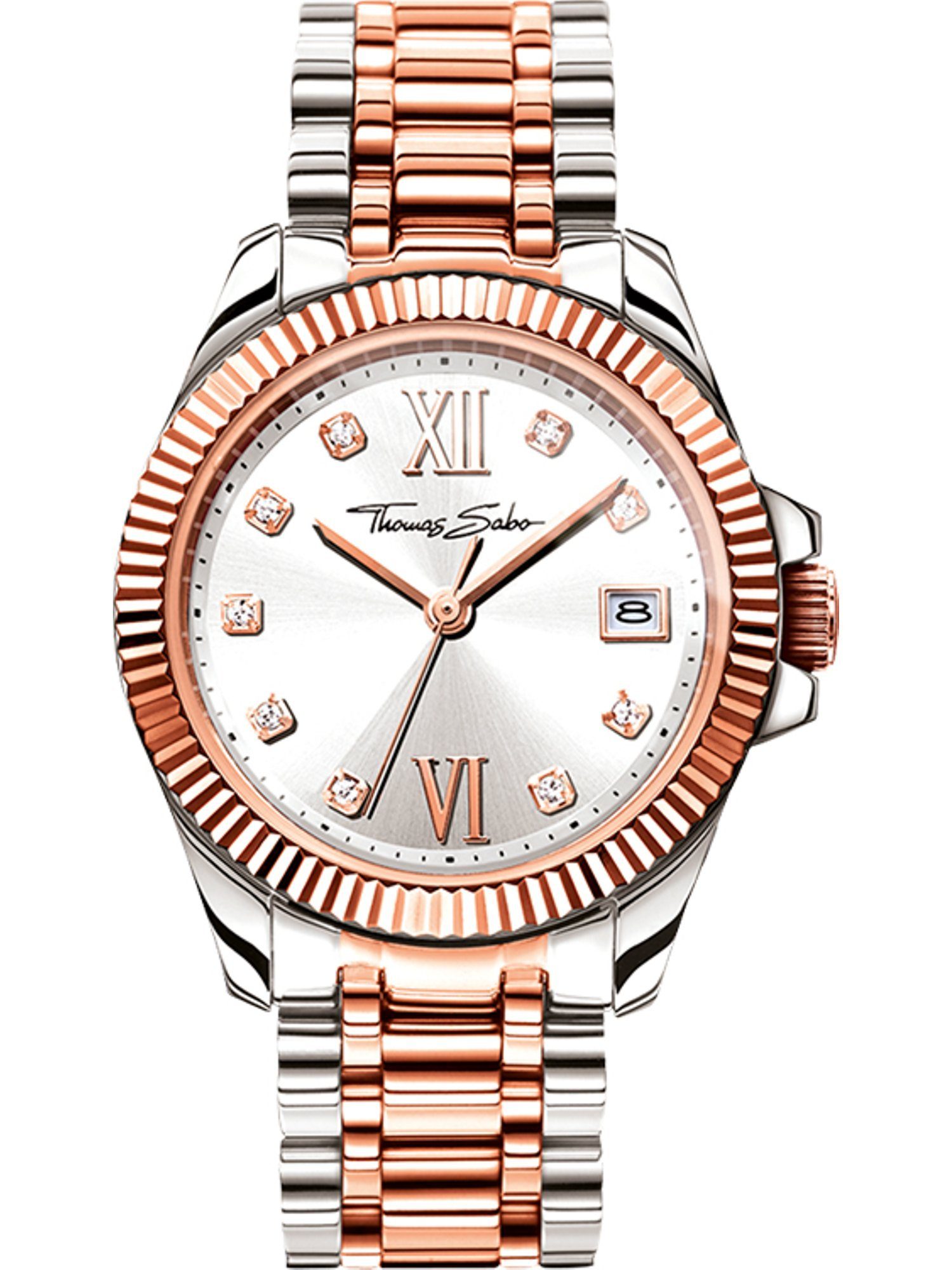 THOMAS SABO Quarzuhr Thomas Sabo Damen-Uhren Analog Quarz, Klassikuhr