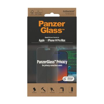 PanzerGlass iPhone 14 Pro Max Privacy AB, Displayschutzglas