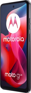 Motorola Moto G24 Smartphone (16,66 cm/6,56 Zoll, 128 GB Speicherplatz, 50 MP Kamera)