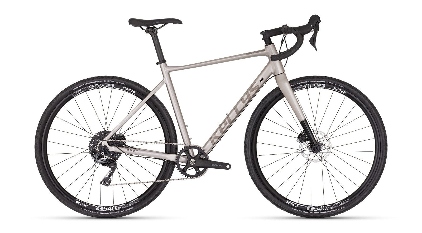 Kellys Gravelbike Gravelbike Soot X70 Sand 28" Diamant, 11 Gang Shimano SHIMANO GRX RX812 (direct mount) Schaltwerk