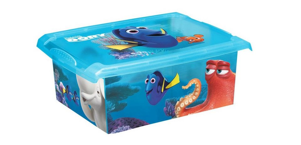 keeeper Aufbewahrungsbox Spielzeugbox Fashion Box Disney Findet Dorie 10L,  Mit Deckel