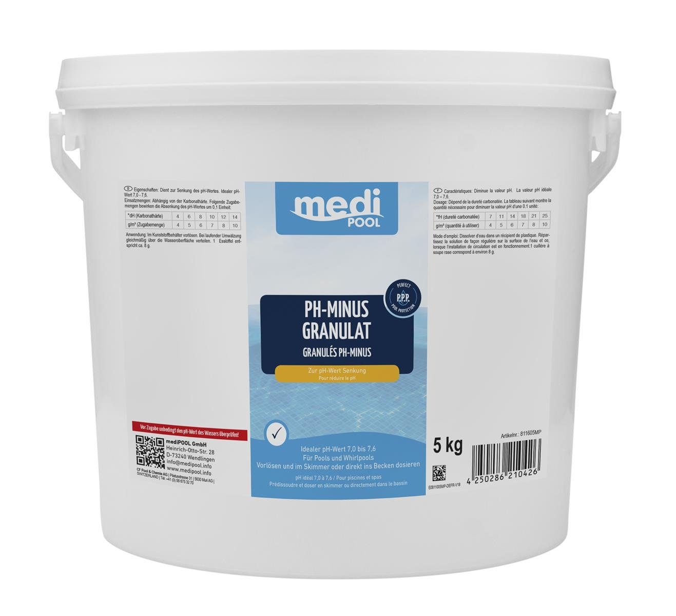 mediPOOL Poolpflege mediPOOL pH-Minus Granulat, (Spar-Set) günstig online kaufen