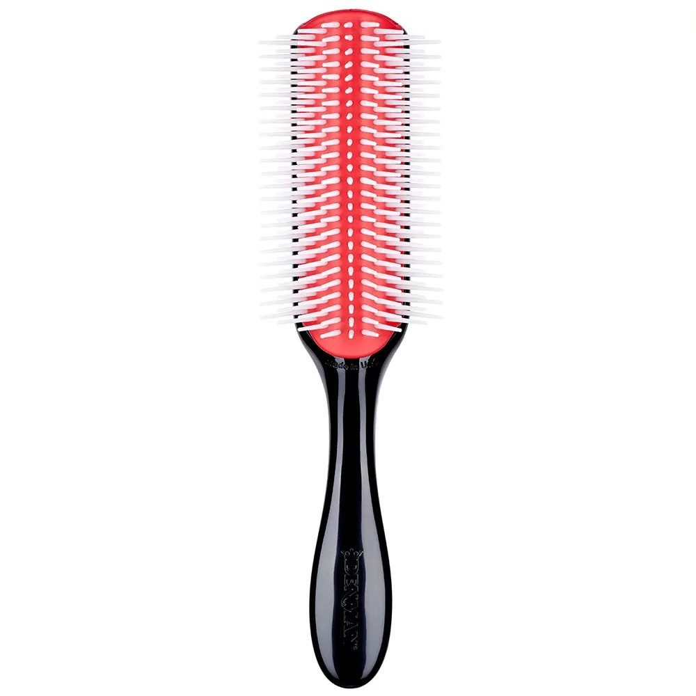 DENMAN Haarbürste D4 Original Styler 9-reihig, Universal mit abgerundeten Nylonborsten