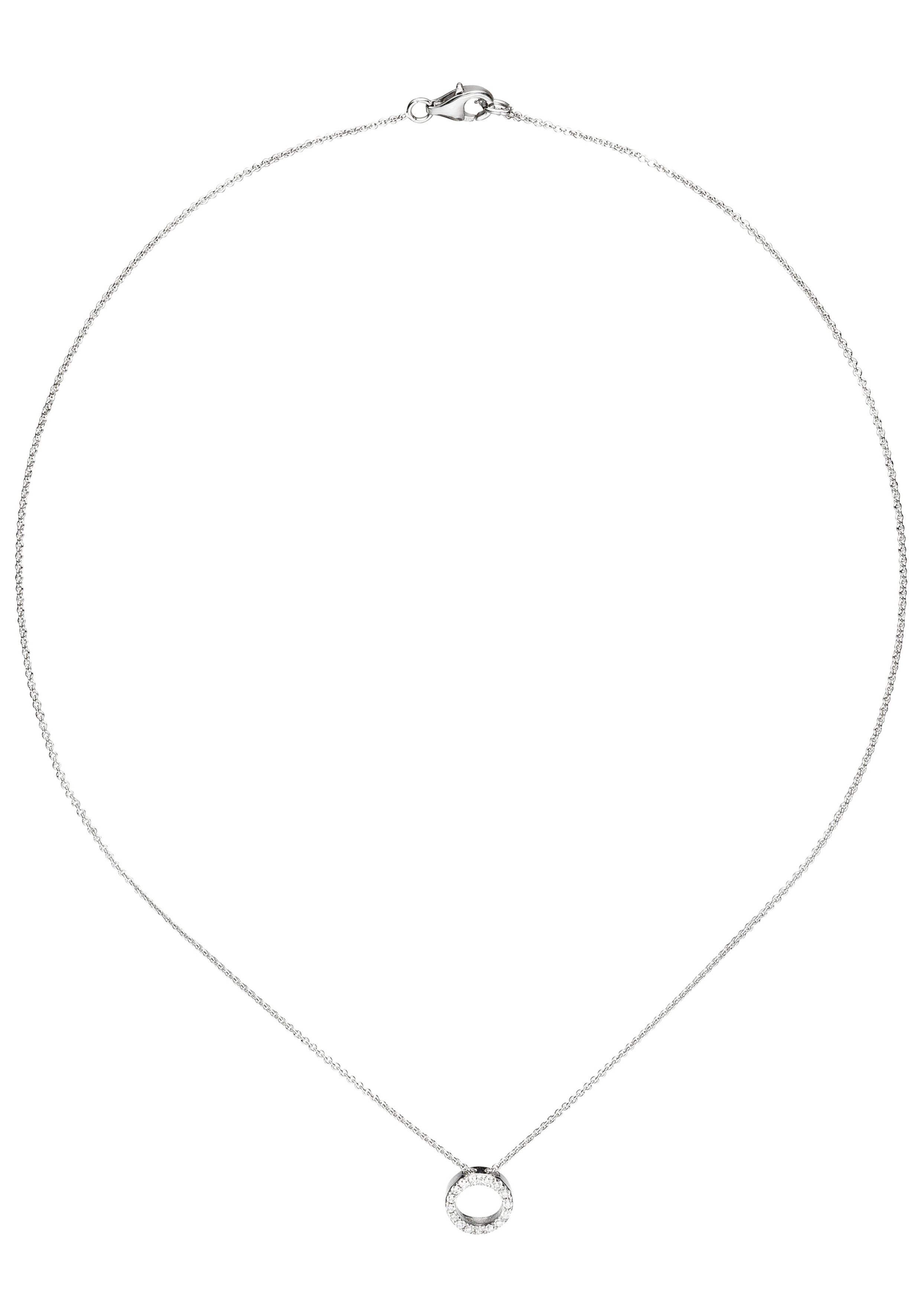 JOBO Kette mit Anhänger, 925 Silber mit...