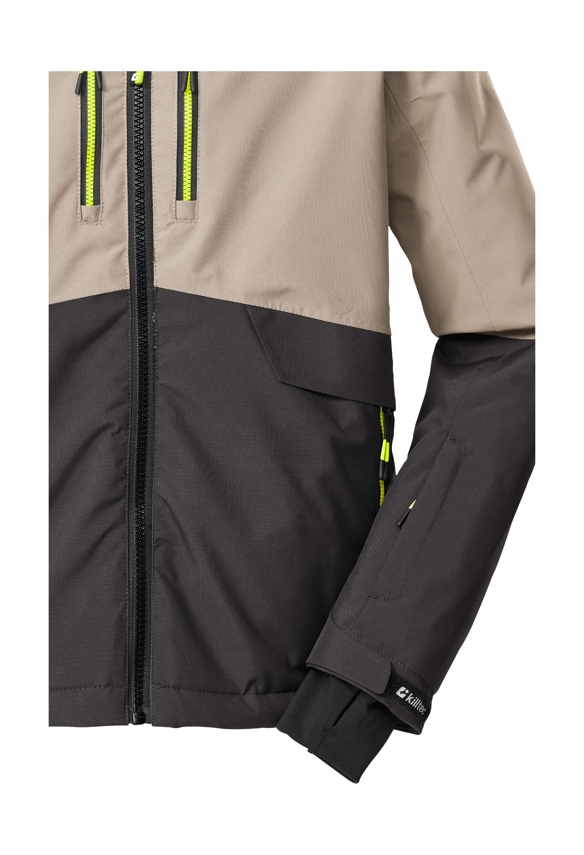 Killtec Skijacke KSW 201 BYS SKI JCKT Stylische, wasser- und winddichte Skijacke mit reflektierenden Details