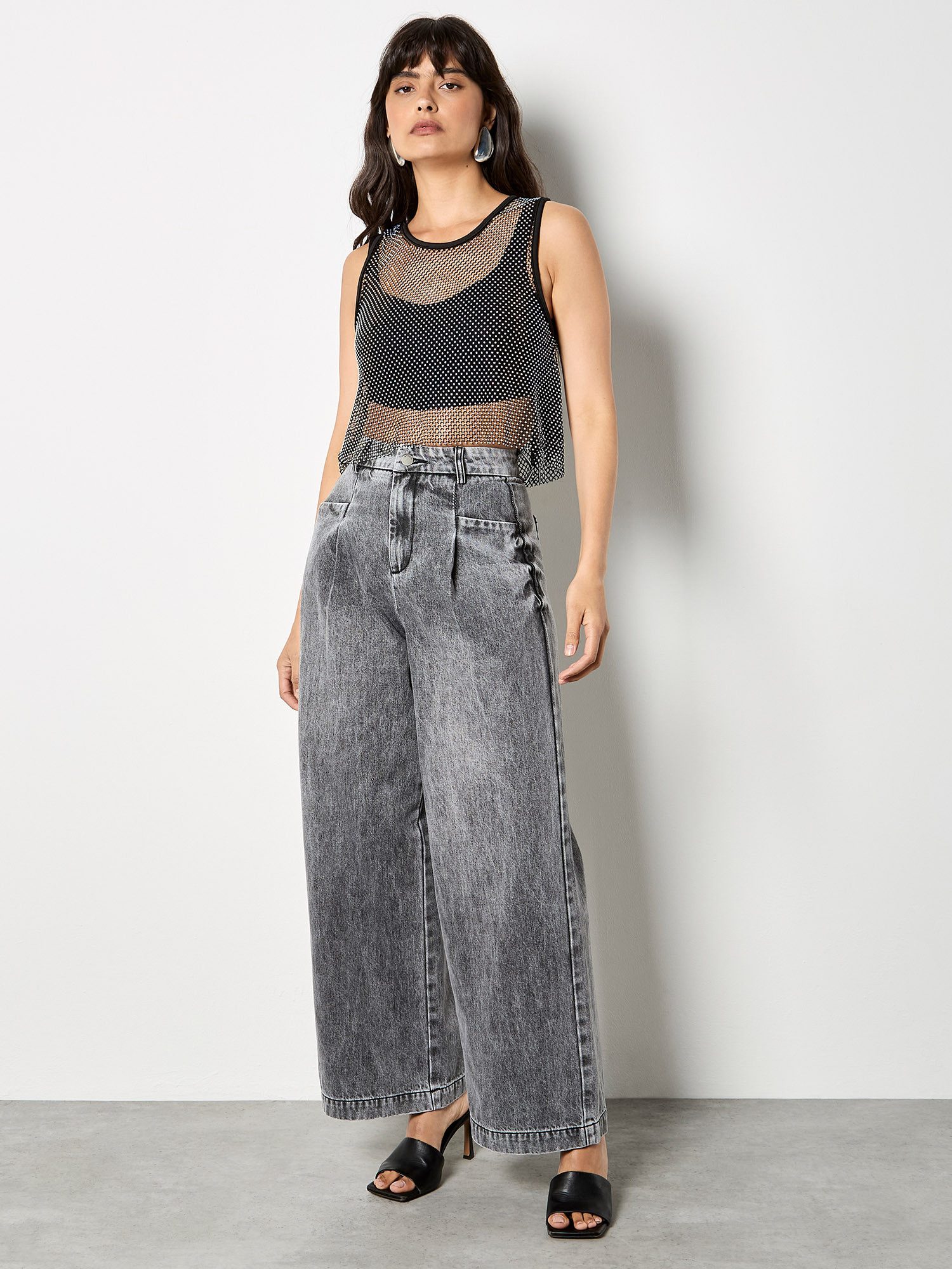 Apricot Mesh-Top günstig online kaufen