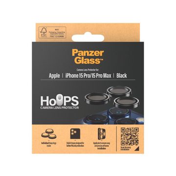 PanzerGlass Hoops Camera Protector für iPhone 15 Pro, iPhone 15 Pro Max, Kameraschutzglas