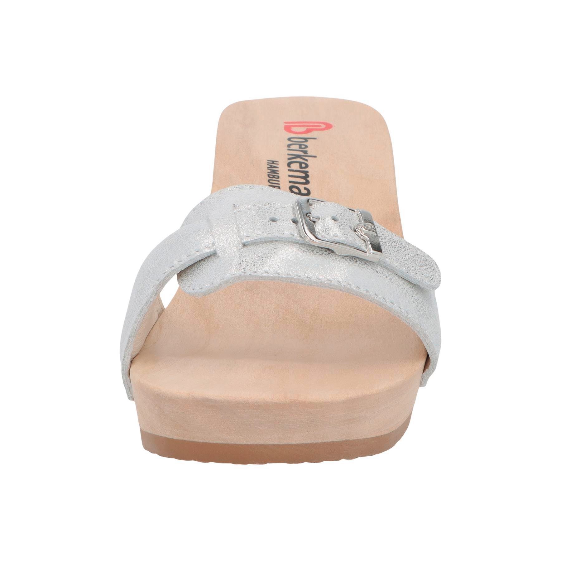 BERKEMANN Berkemann Erwachsene Holz Peggy Pantolette Leder Pantolette