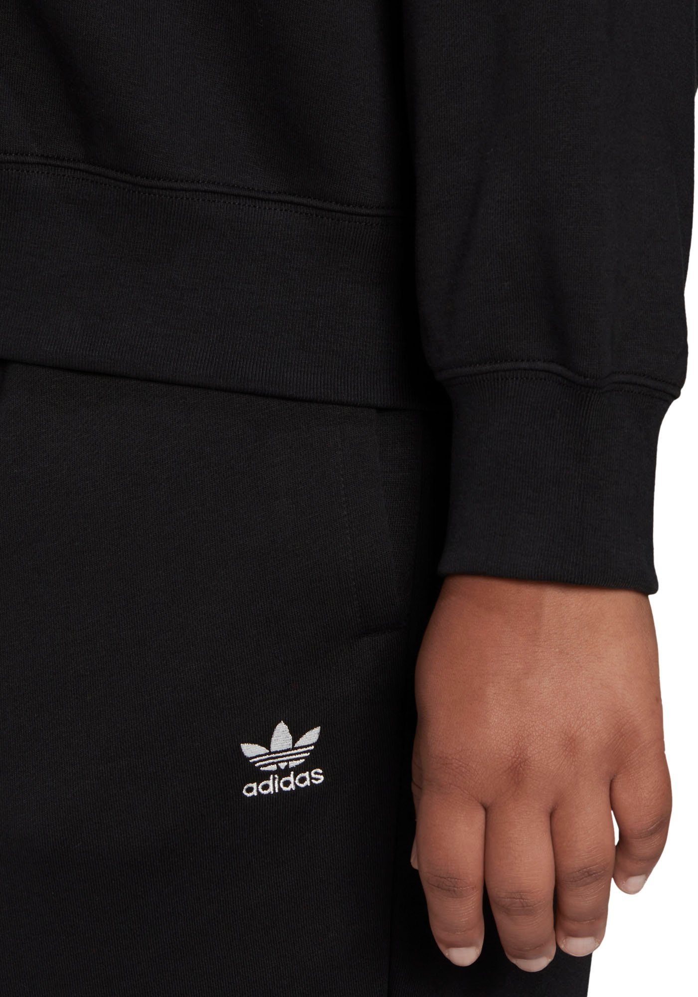 GROSSE Sweatshirt BLACK adidas ESSENTIALS – GRÖSSEN Originals ADICOLOR