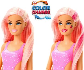 Barbie Anziehpuppe Pop! Reveal, Fruit, Erdbeerlimonadendesign, mit Farbwechsel