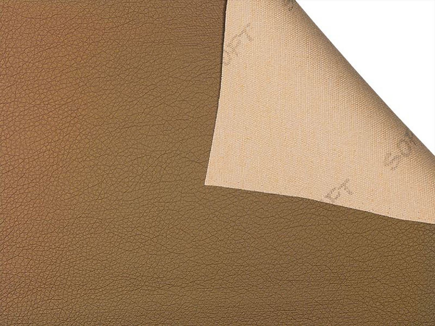 Thumbnail - maDDma Stoff 0,5m Kunstleder Stoff Breite 142cm, gold