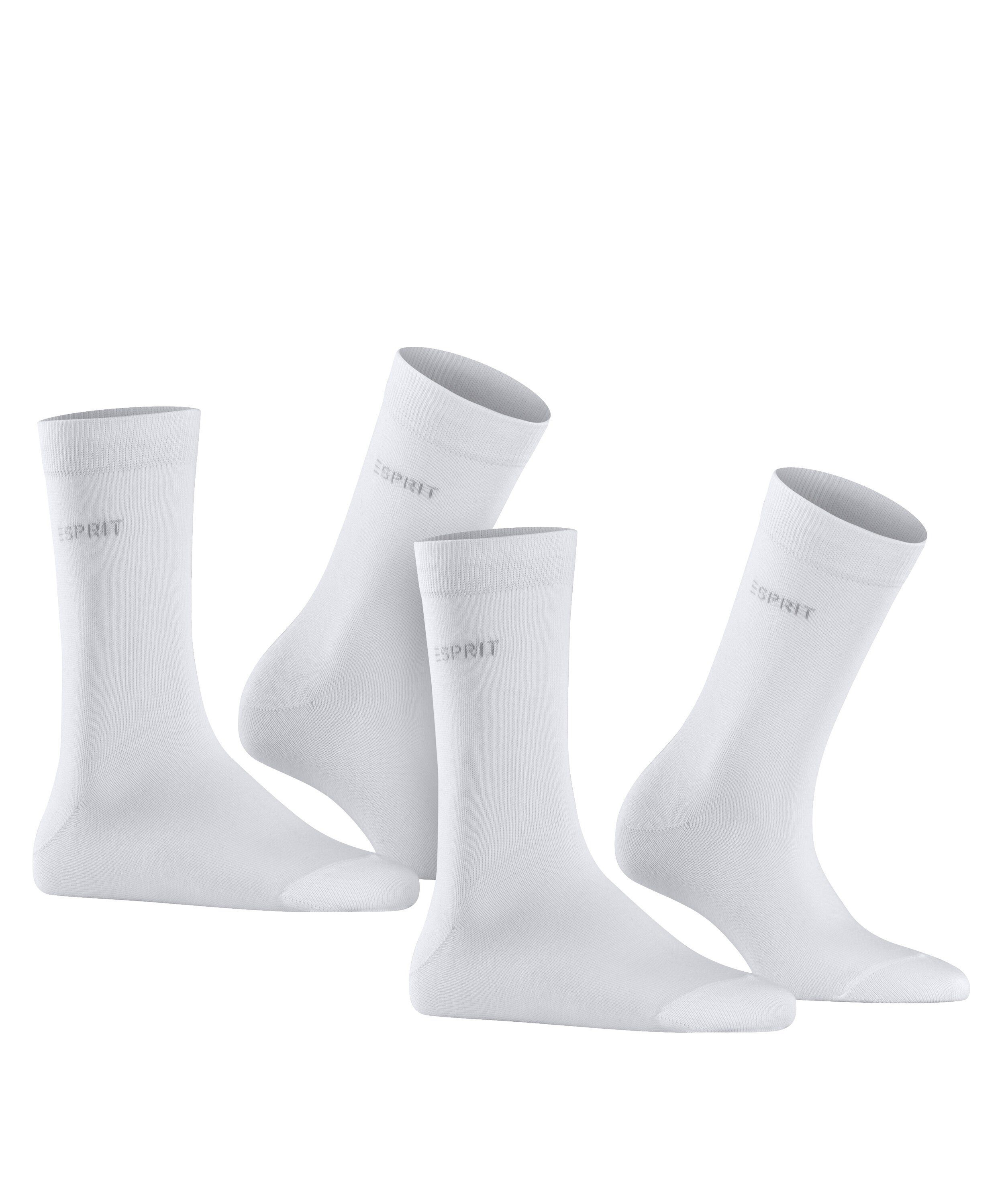 Esprit (2000) Uni white (2-Paar) Socken 2-Pack
