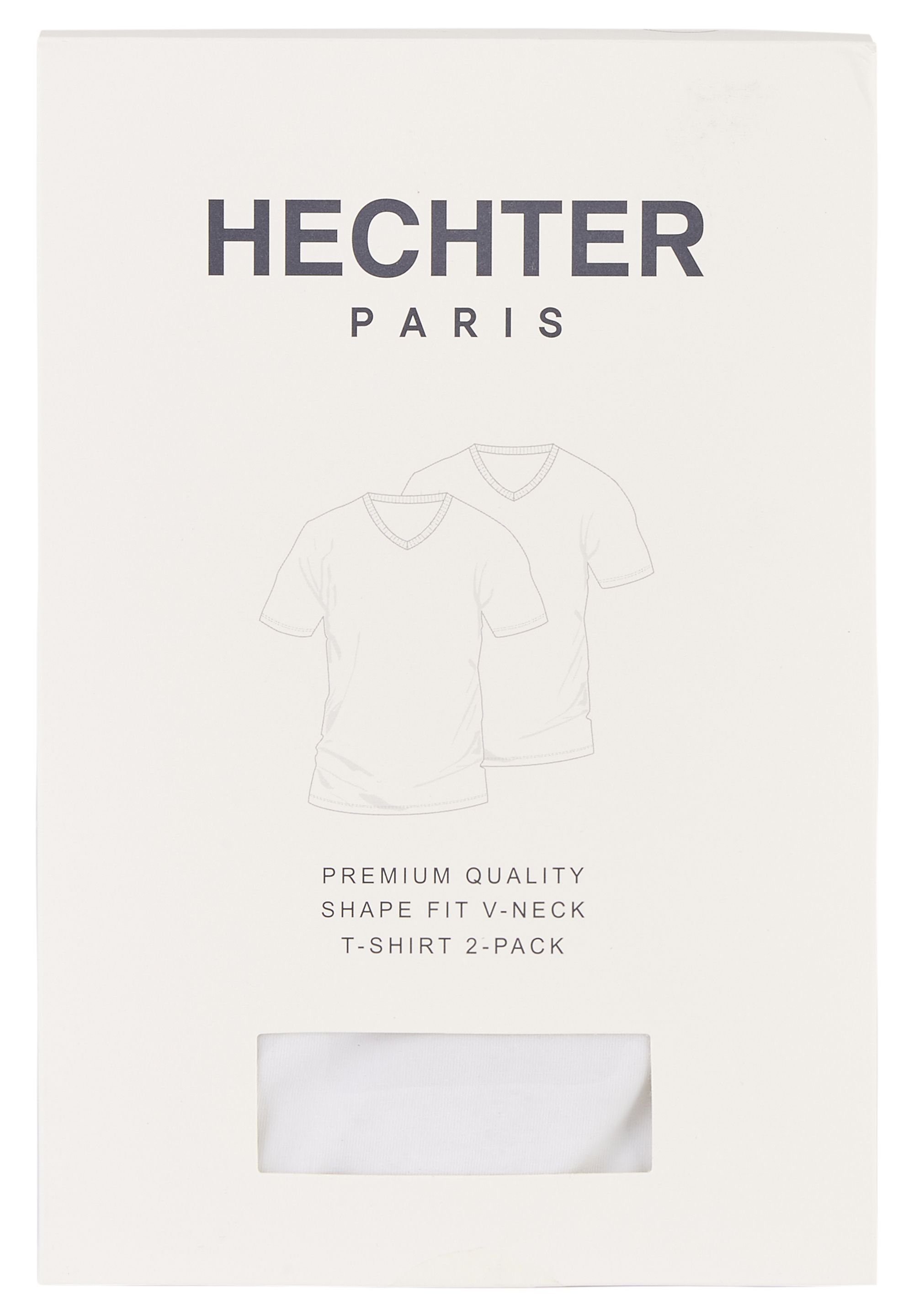 Hechter (2-tlg) V-Shirt Weiß (010) Daniel HECHTER PARIS
