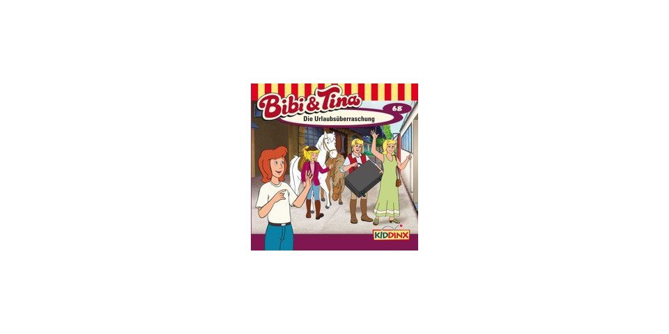 Kiddinx Hörspiel-CD Bibi und Tina 068 - Die Urlaubsüberraschung