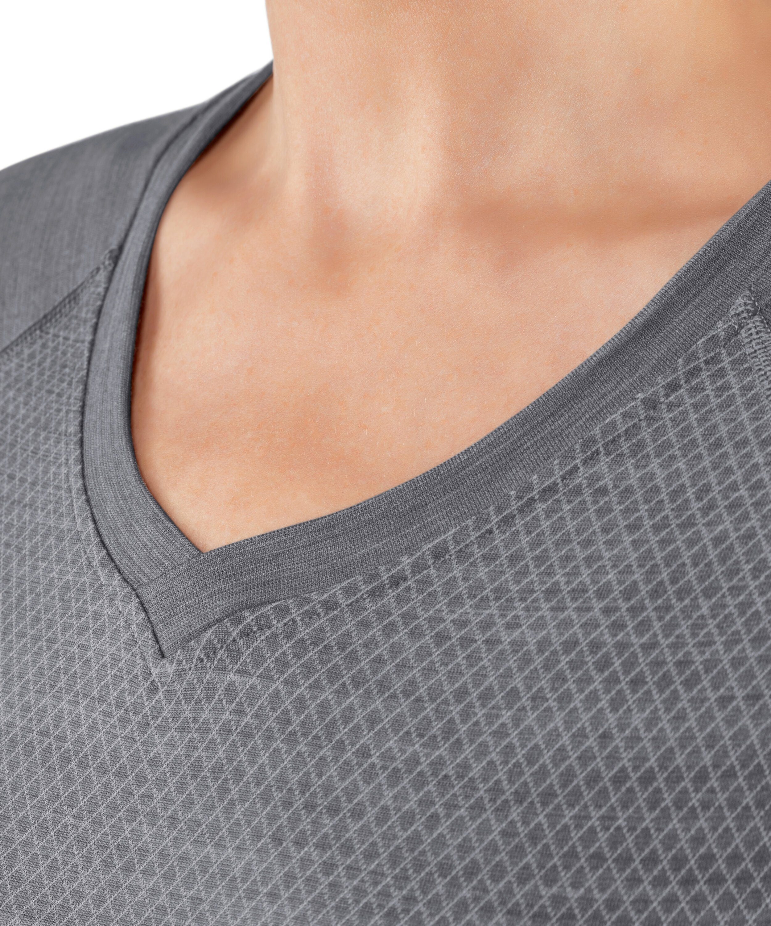FALKE Funktionsshirt FALKE T-Shirt Wool-Tech Light (1-tlg., 1) aus Merinowolle für warme bis kalte Temperaturen