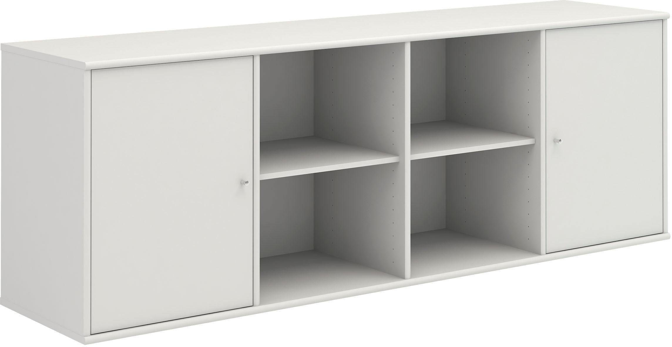 Hammel Furniture Sideboard Mistral, Hochwertig Schrank, hängend/stehend montierbar, mit zwei Türen, B: 177 cm, anpassungsbar Designmöbel