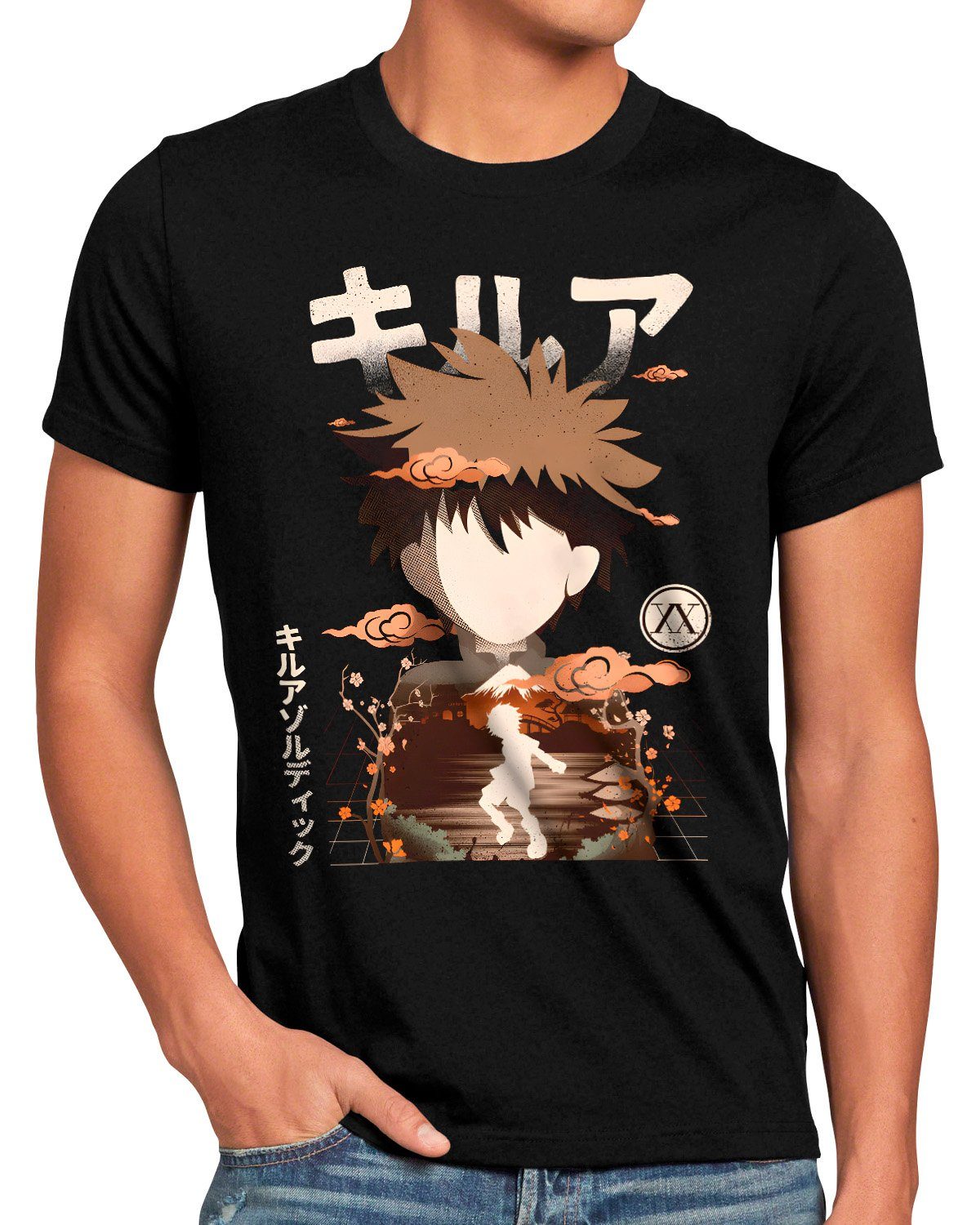 style3 Print-Shirt hunter anime japan manga hunter-x-hunter