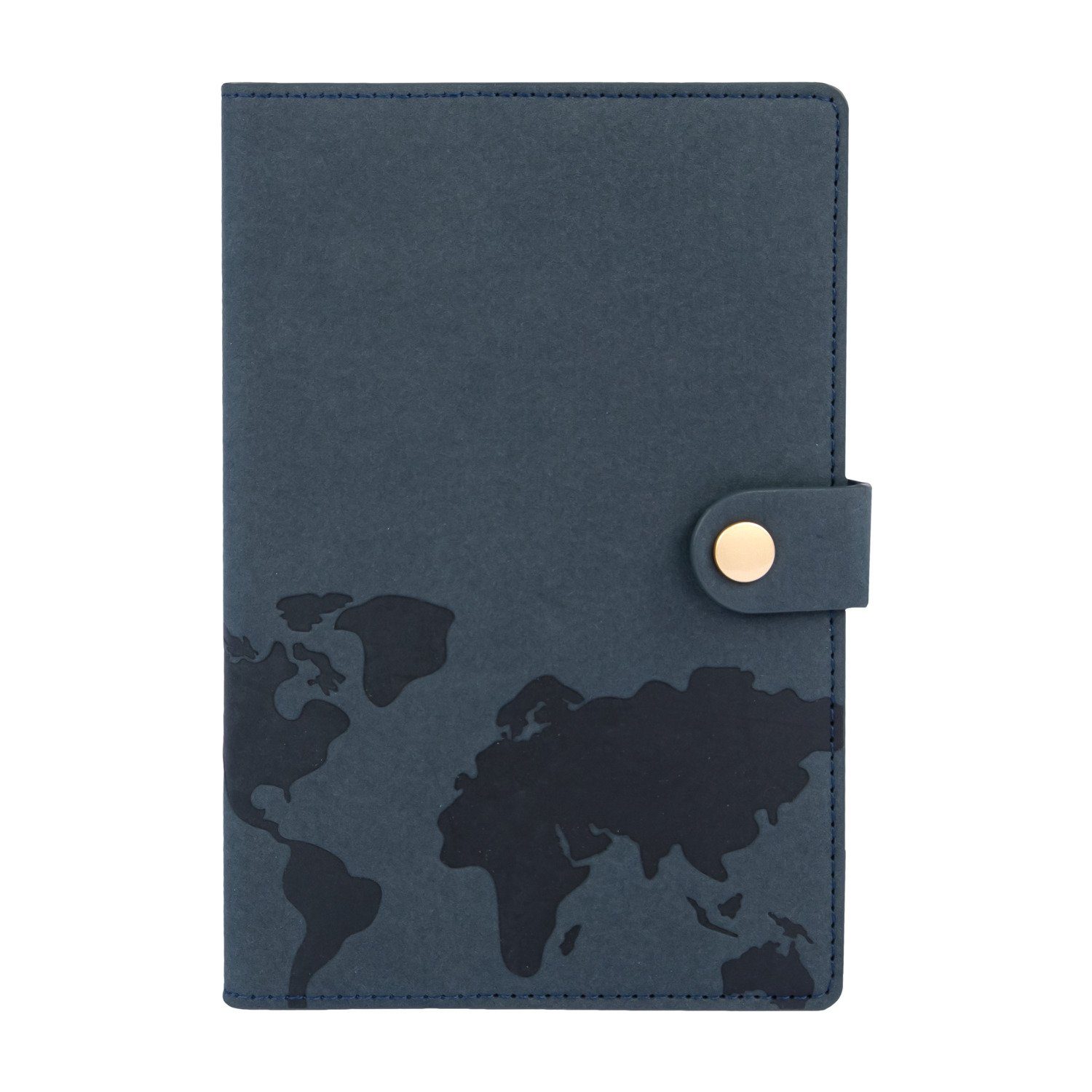 Idena Notizbuch Idena 12244 - Notizbuch 135 x 193 mm, kariert, 160 Seiten, schwarz