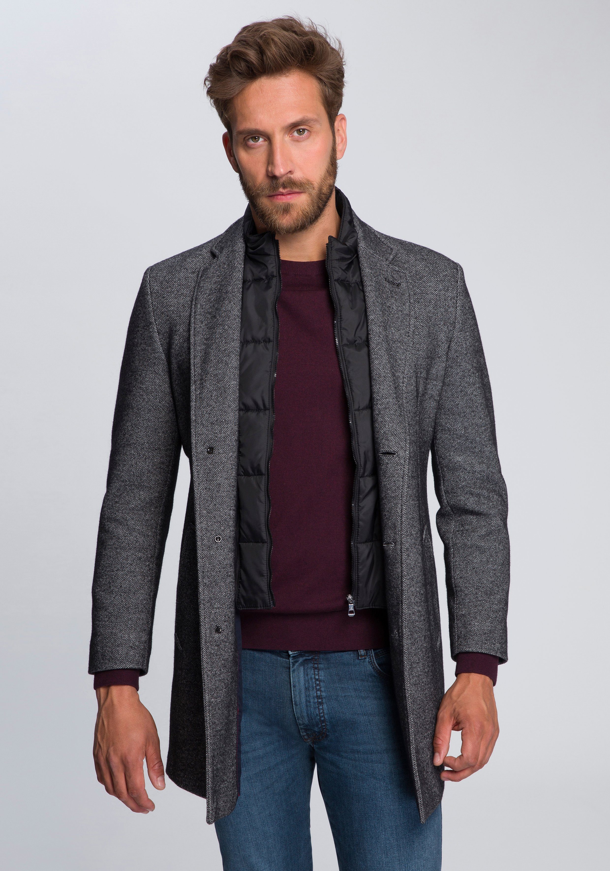 Herren Mantel In Schwarz Online Kaufen Otto