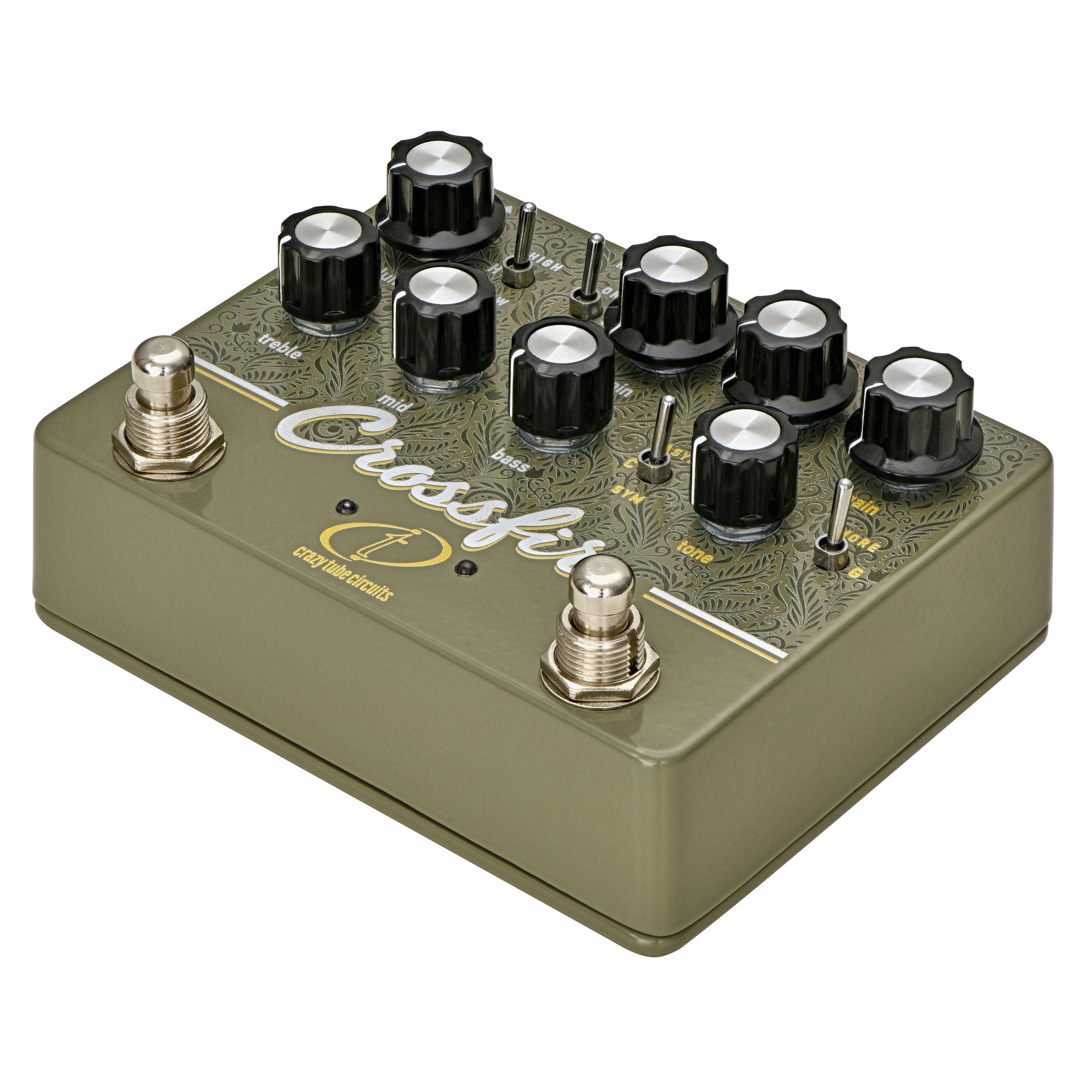 Crazy Tube Circuits Musikinstrumentenpedal, (Effekte, Verzerrer), Crossfire - Verzerrer für Gitarren