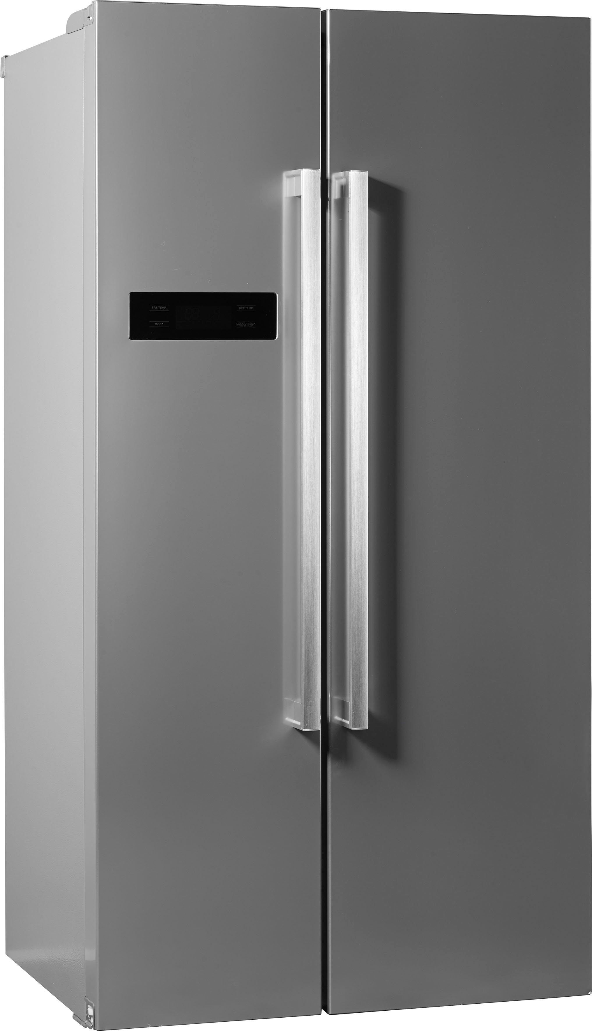 Hanseatic Side By Side Kühlschrank Keine Eiswürfel Hanseatic Side-by-Side HSBS17990DI, 176,5 cm hoch, 89,7 cm breit online