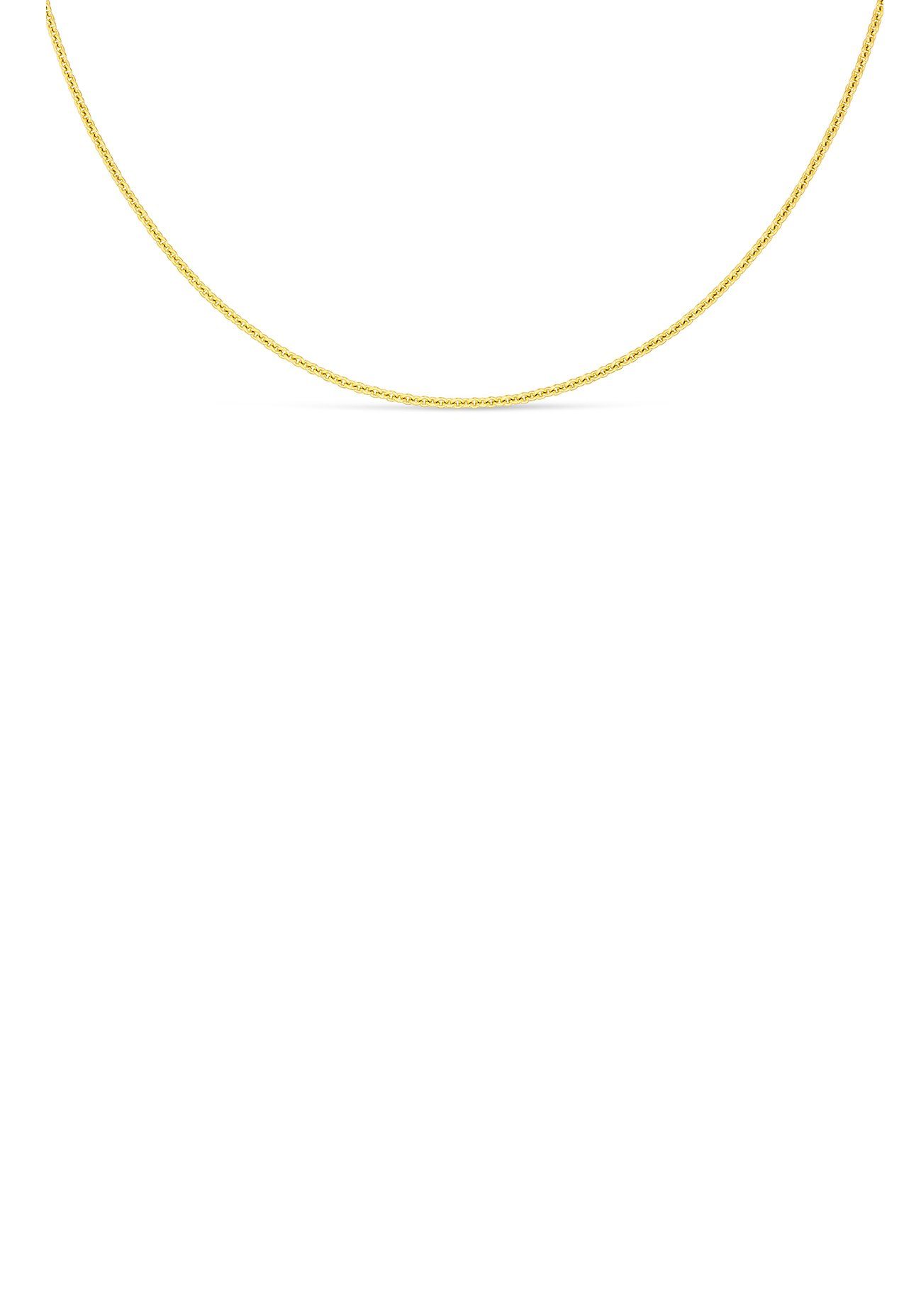 Firetti Collierkettchen Schmuck Geschenk Gold 333 Halsschmuck Halskette Goldkette Ankerkette, zu Kleid, Shirt, Jeans, Sneaker! Anlass Geburtstag Weihnachten