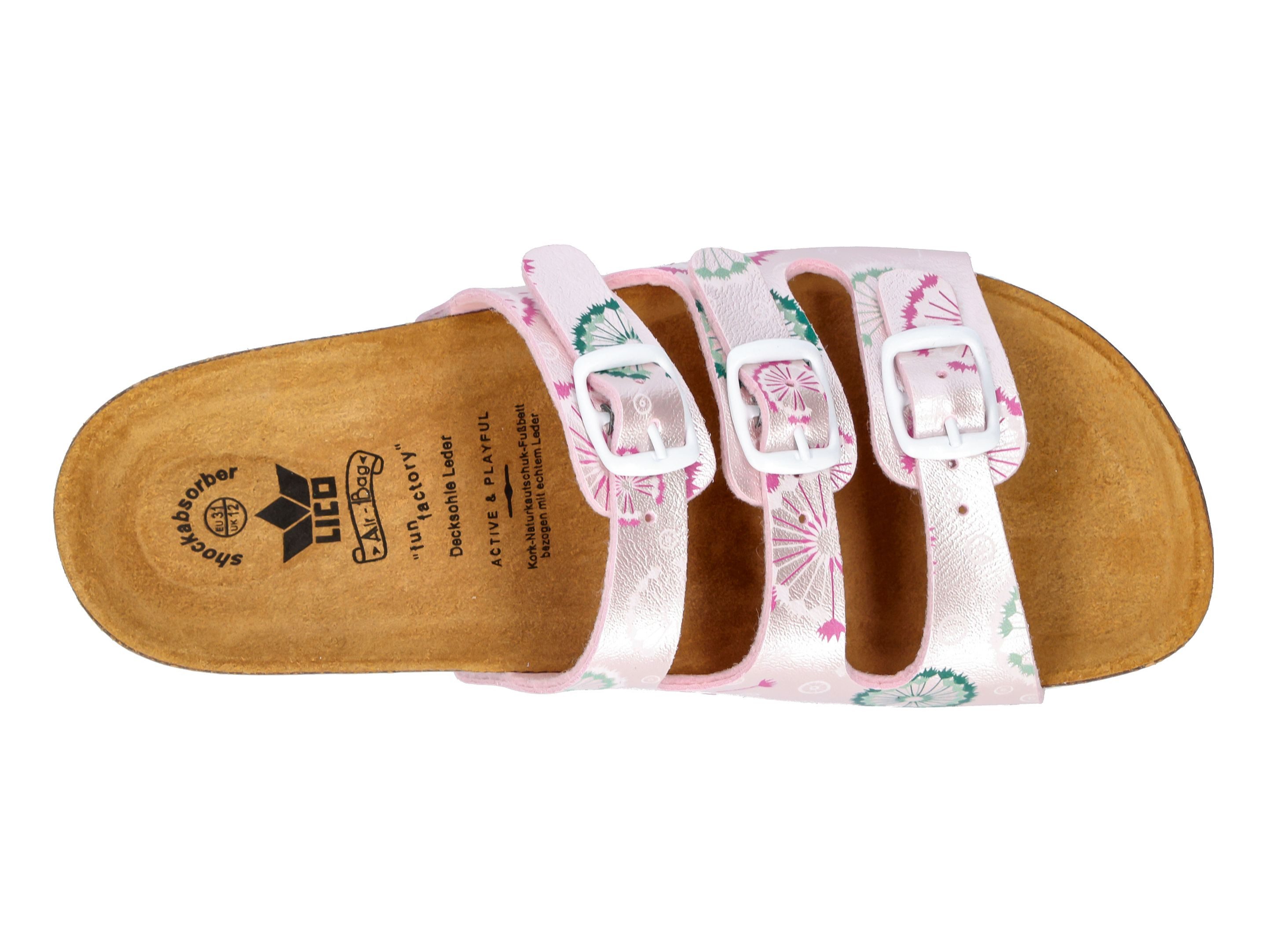 Lico Pantolette Bioline Flower Kids Pantolette