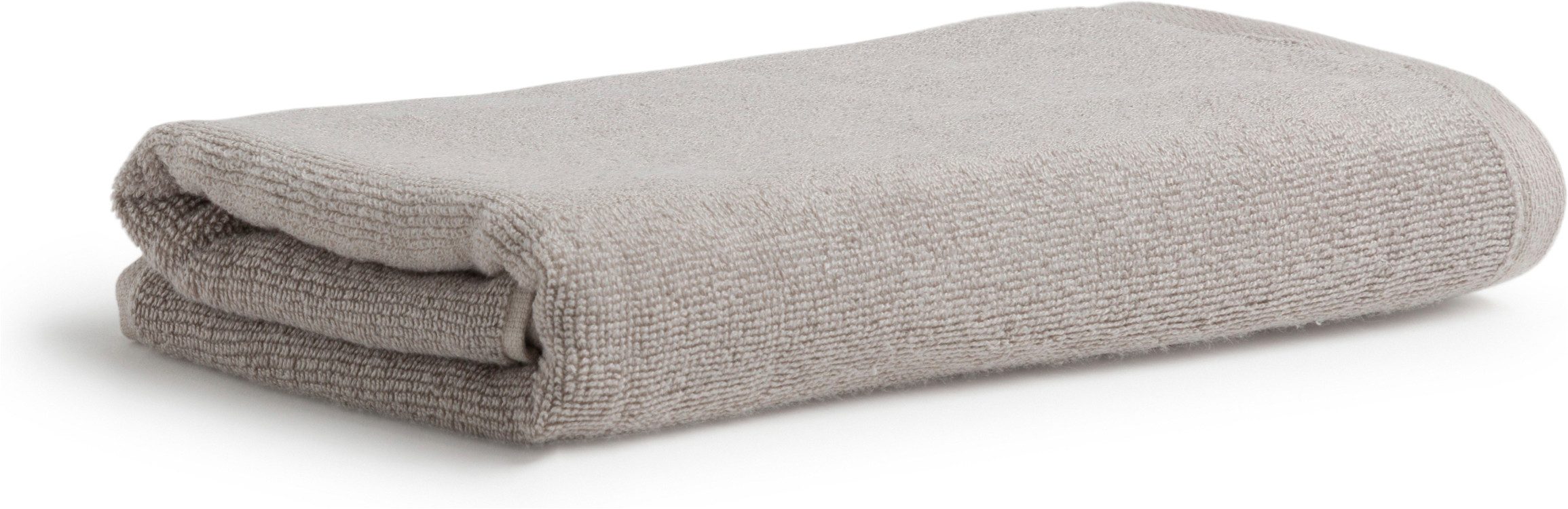 Möve Duschtuch Soft Silence Uni mit Prägeetikett, Frottier (1-St)
