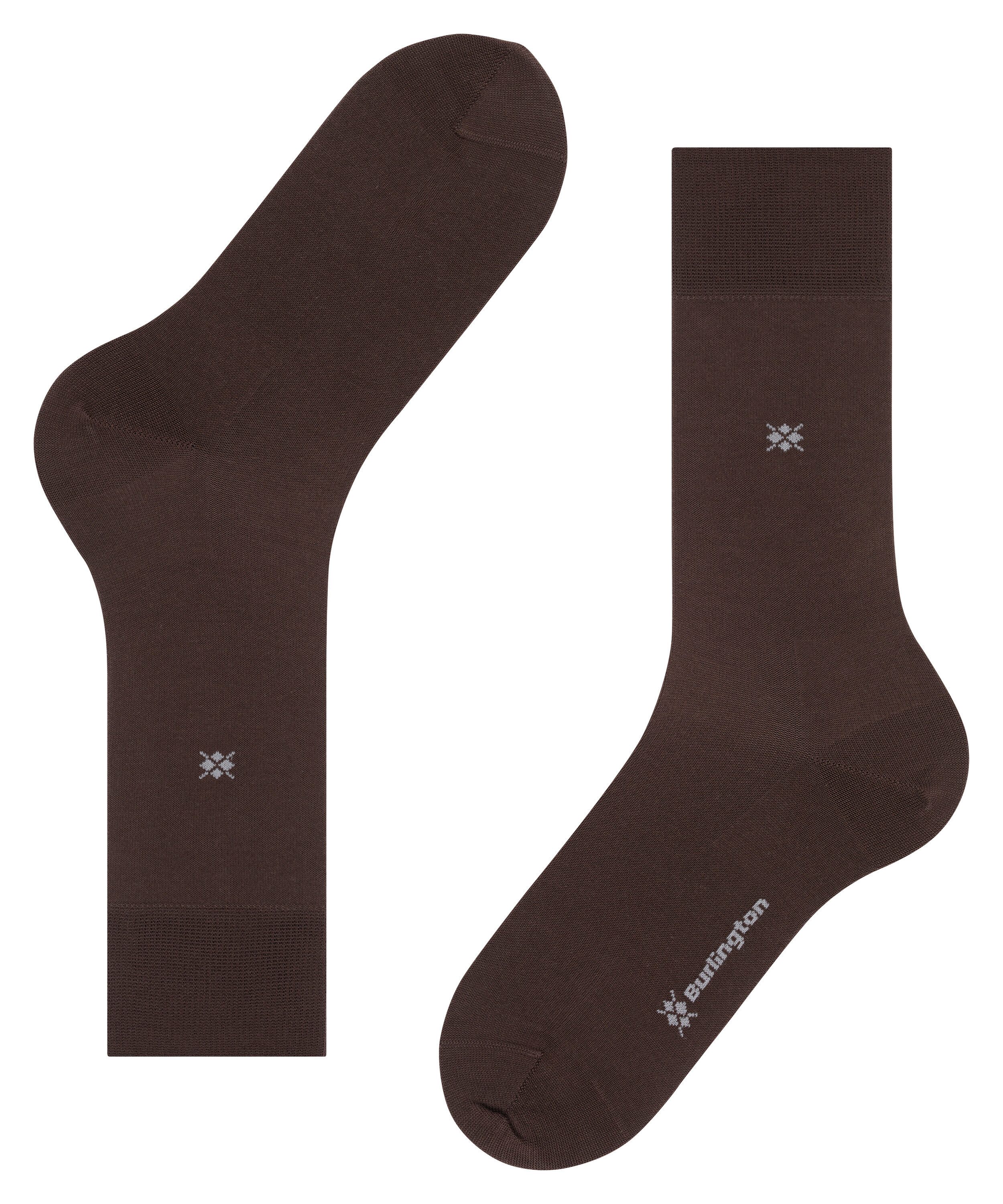 Burlington Socken Dublin Socken mit feiner Baumwolle (1-Paar) mit feiner Baumwolle